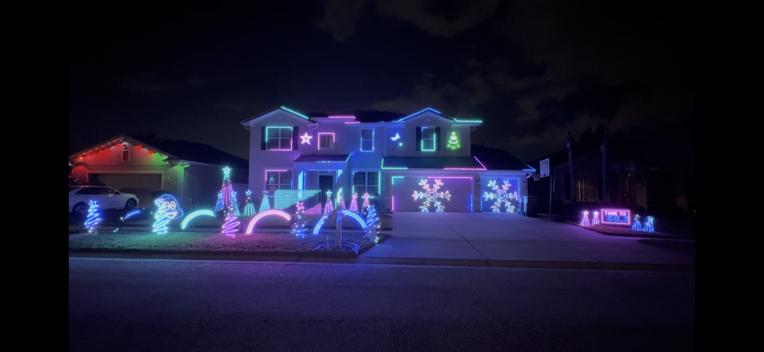 Fowler Family Lights, Christmas lights in Riverview, FL (photo 1)
