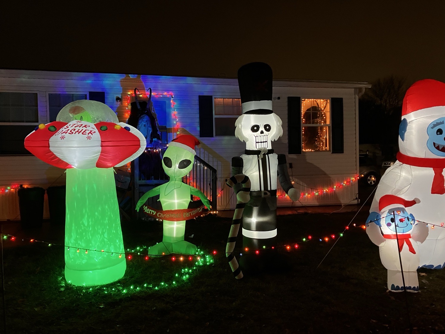 A Creepy Krampus Christmas, Christmas lights in Auburn Hills, MI (photo 2)