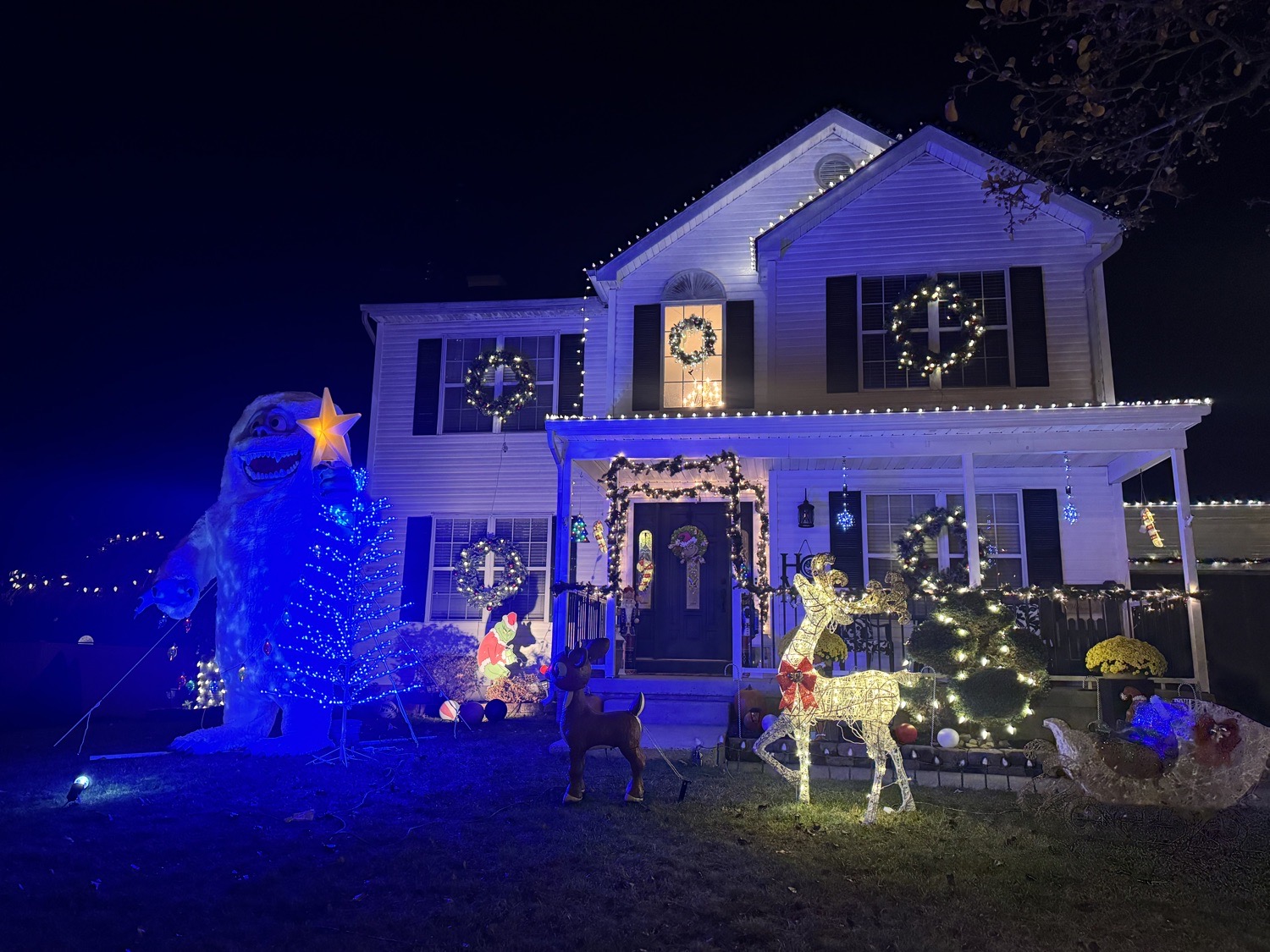 Hughes Family Decorations, Christmas lights in Williamstown, NJ (photo 1)