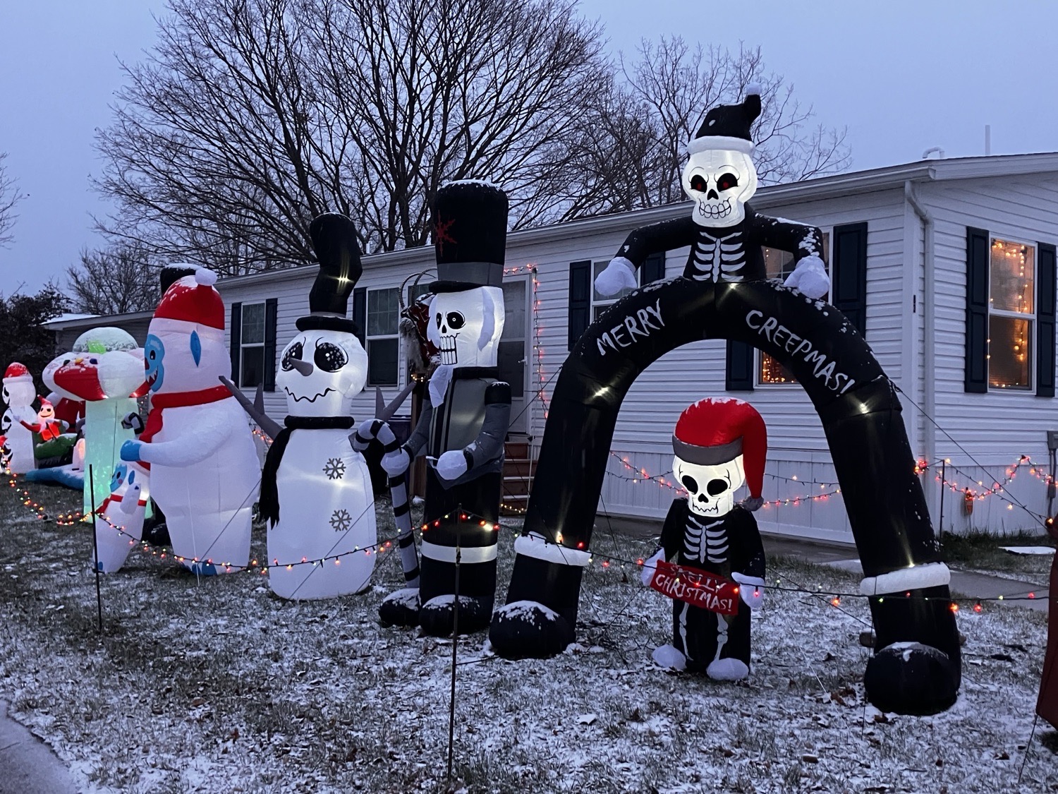 A Creepy Krampus Christmas, Christmas lights in Auburn Hills, MI (photo 3)