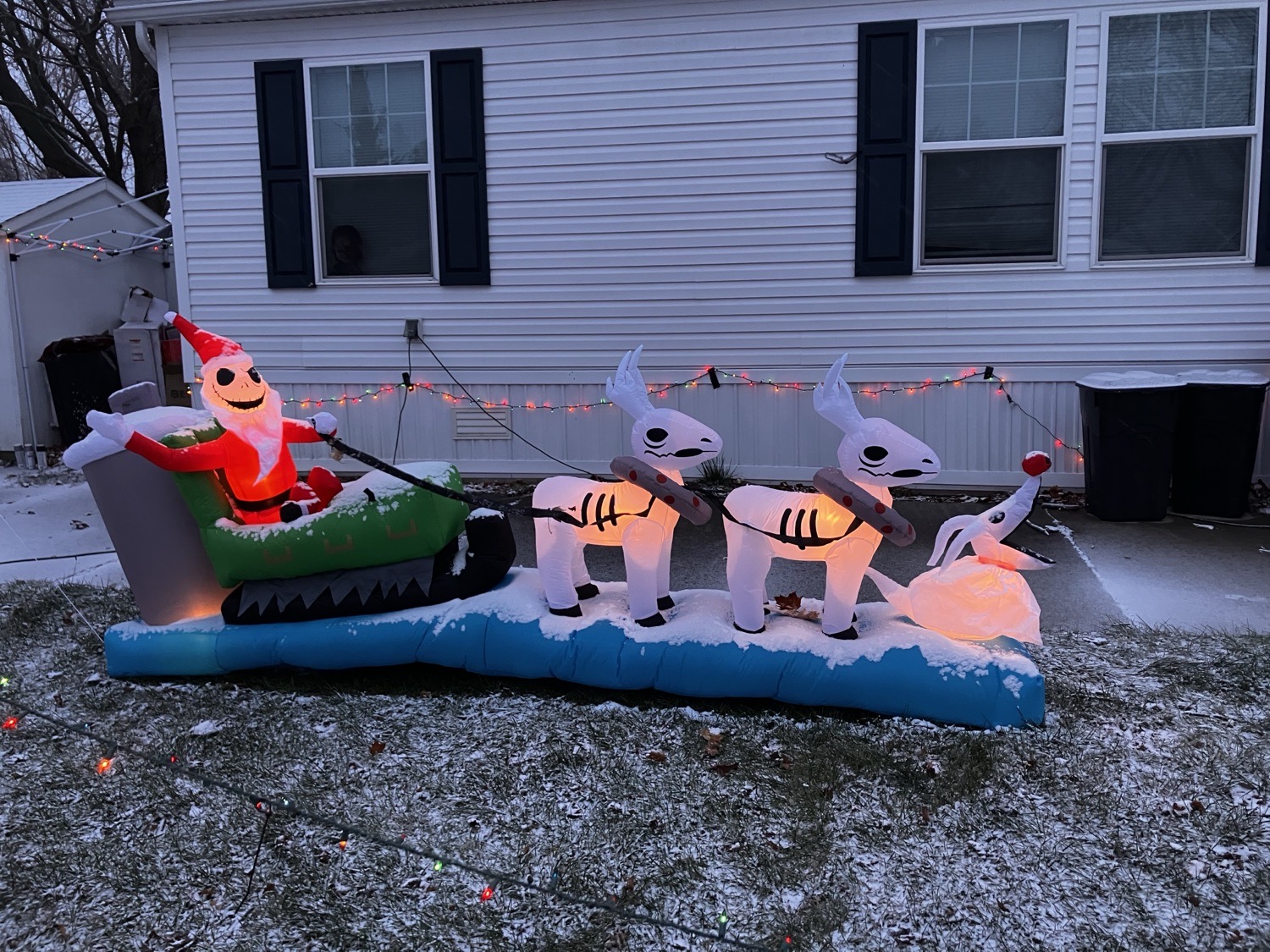 A Creepy Krampus Christmas, Christmas lights in Auburn Hills, MI (photo 5)