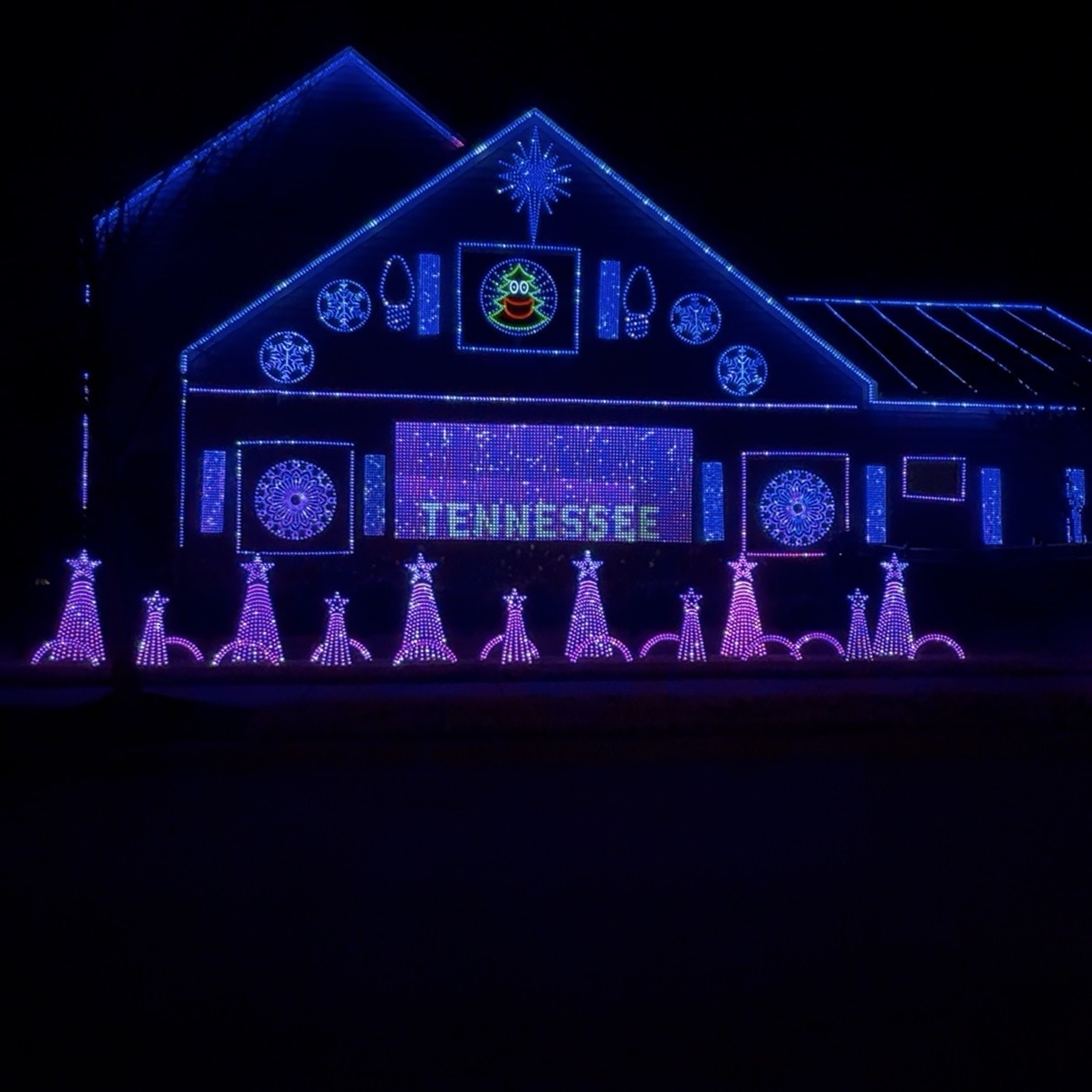 Kent Family Light Show, Christmas lights in Nolensville, TN (photo 2)