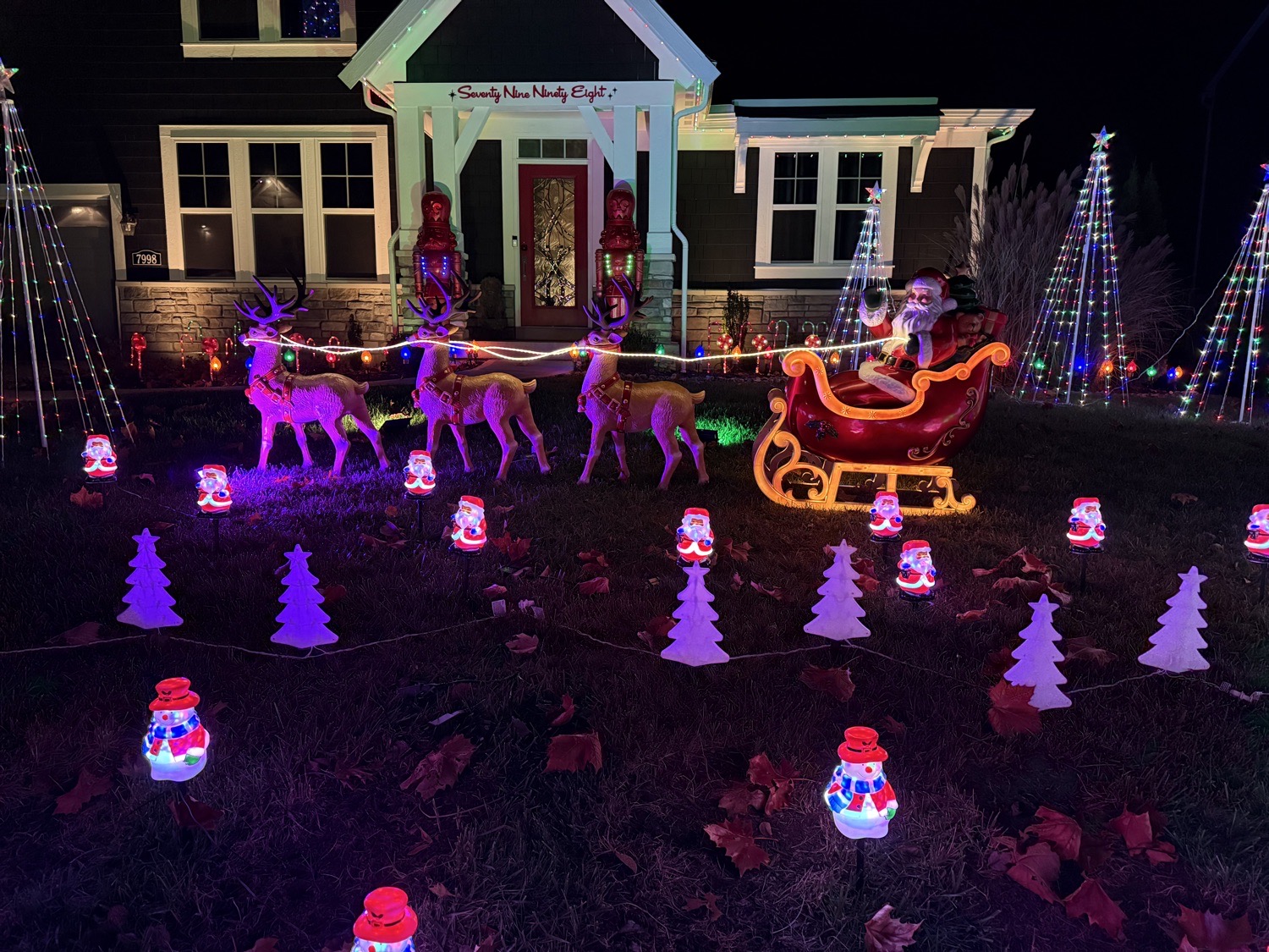 Santa’s visit, Christmas lights in Alexandria, KY (photo 1)