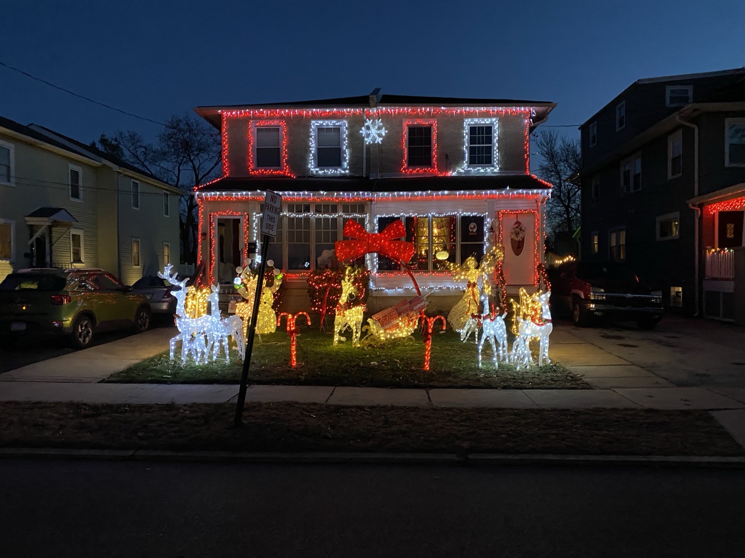 Merry Christmas, Christmas lights in Prospect Park, PA (photo 1)