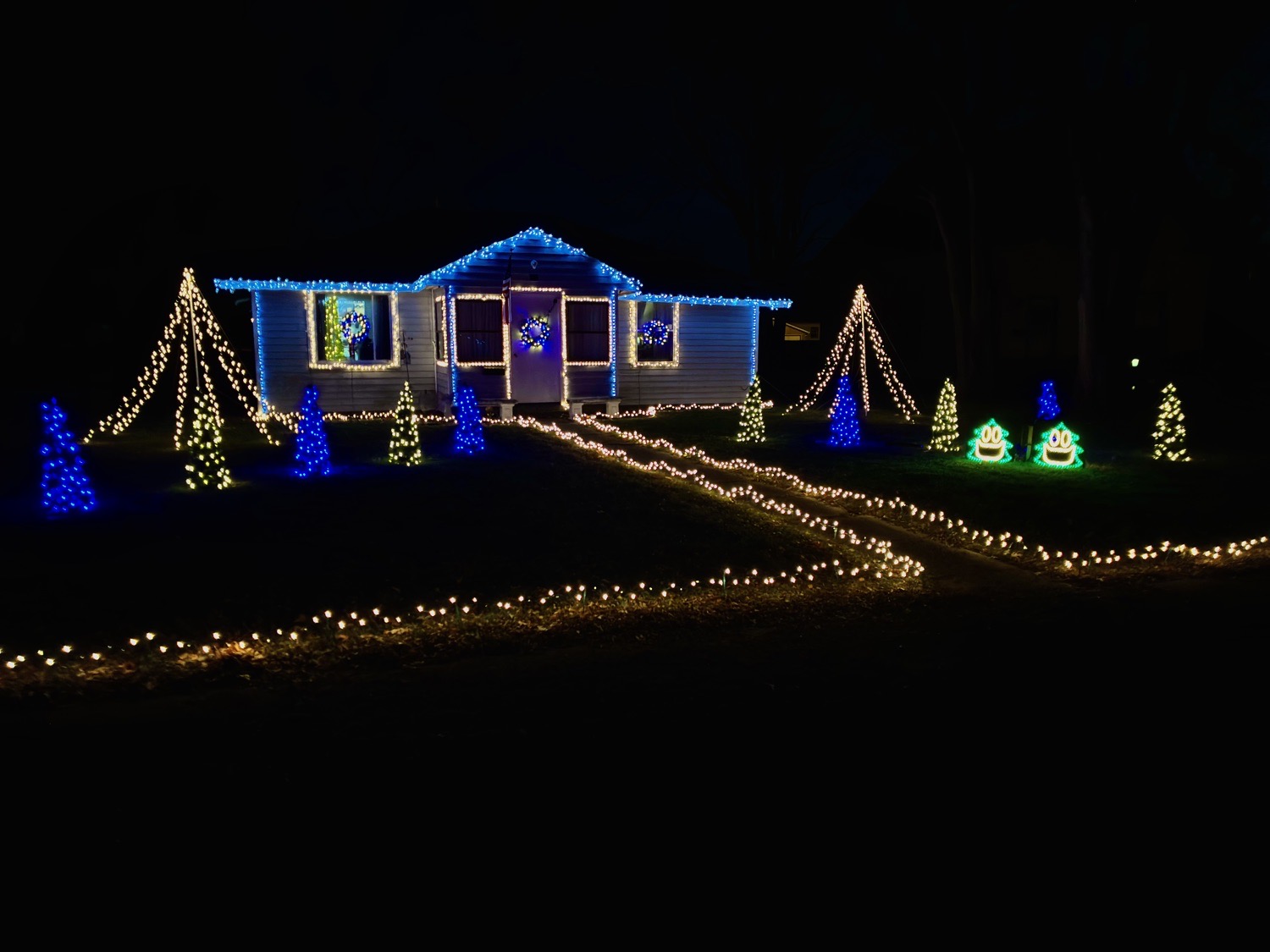 Starry Night of Lights, Christmas lights in Frankfort, IN (photo 1)