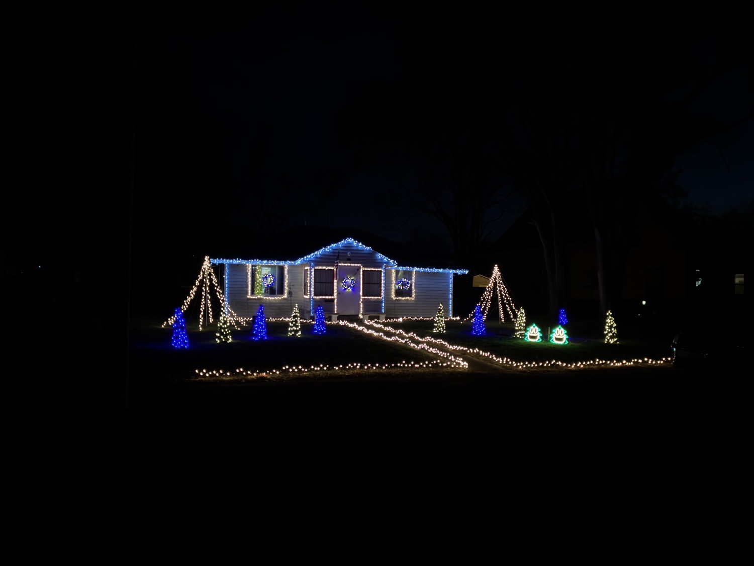 Starry Night of Lights, Christmas lights in Frankfort, IN (photo 2)