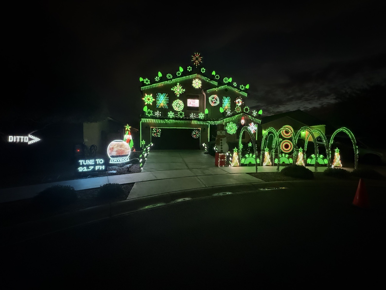 Lights on Mescal, Christmas lights in Surprise, AZ (photo 1)