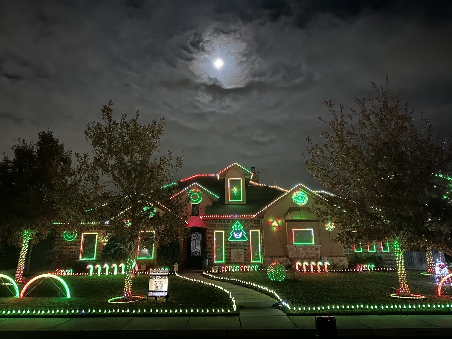 Lights On Chloe, Christmas lights in Amarillo, TX (photo 2)