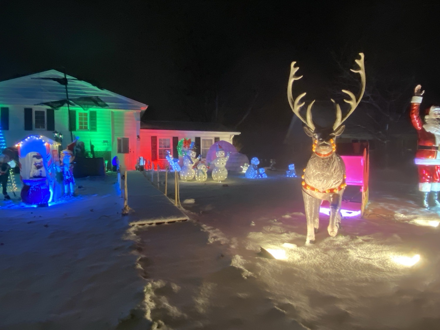 MastersSpectacular, Christmas lights in Broadview Heights, OH (photo 2)