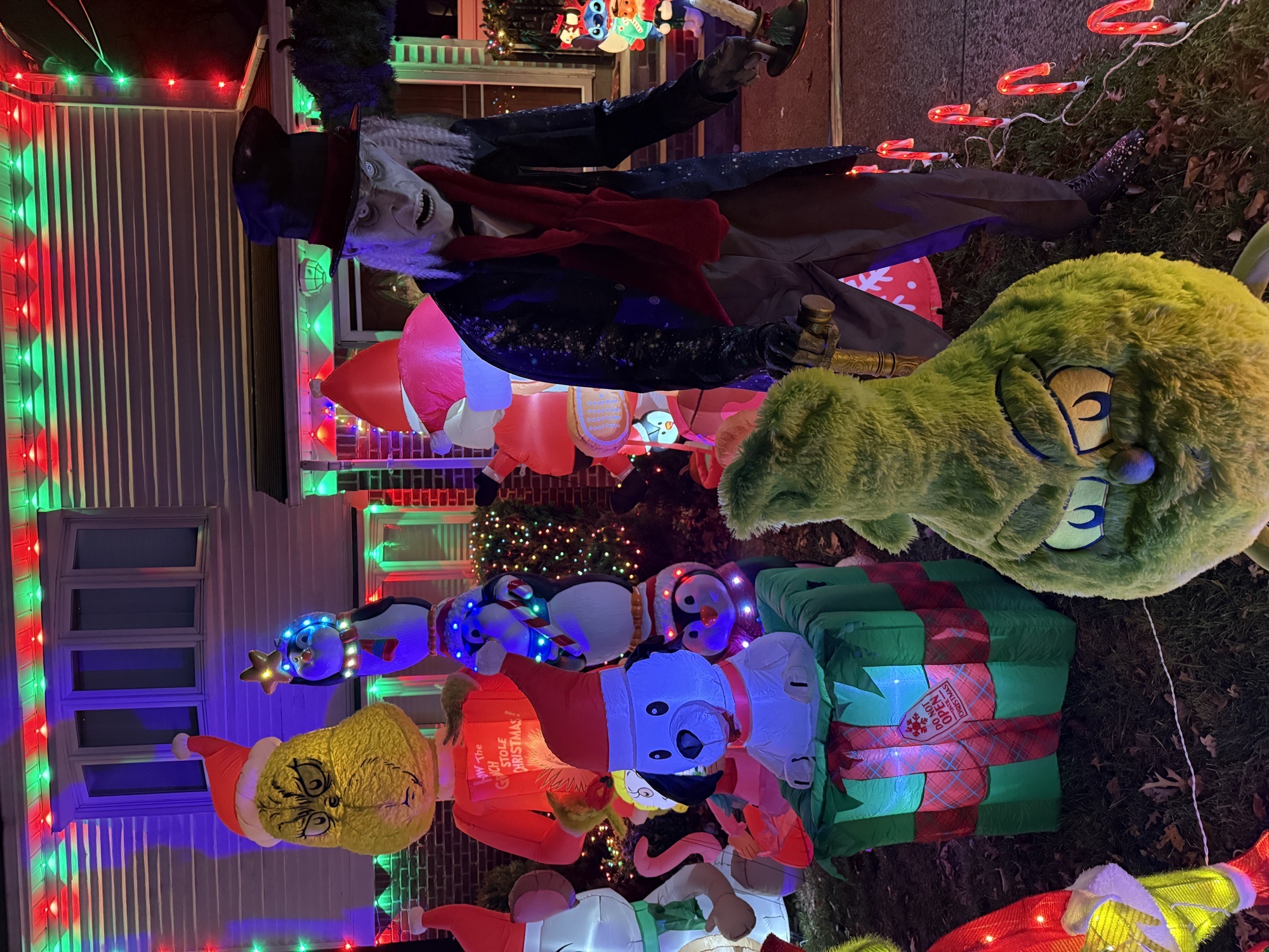 Christmas On Chesterton, Christmas lights in New York, NY (photo 2)