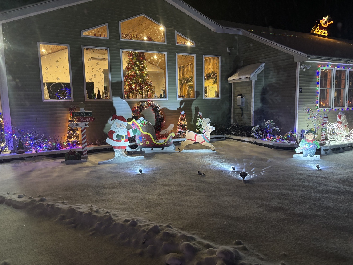 Roy Family Lights, Christmas lights in Alfred, ME (photo 5)