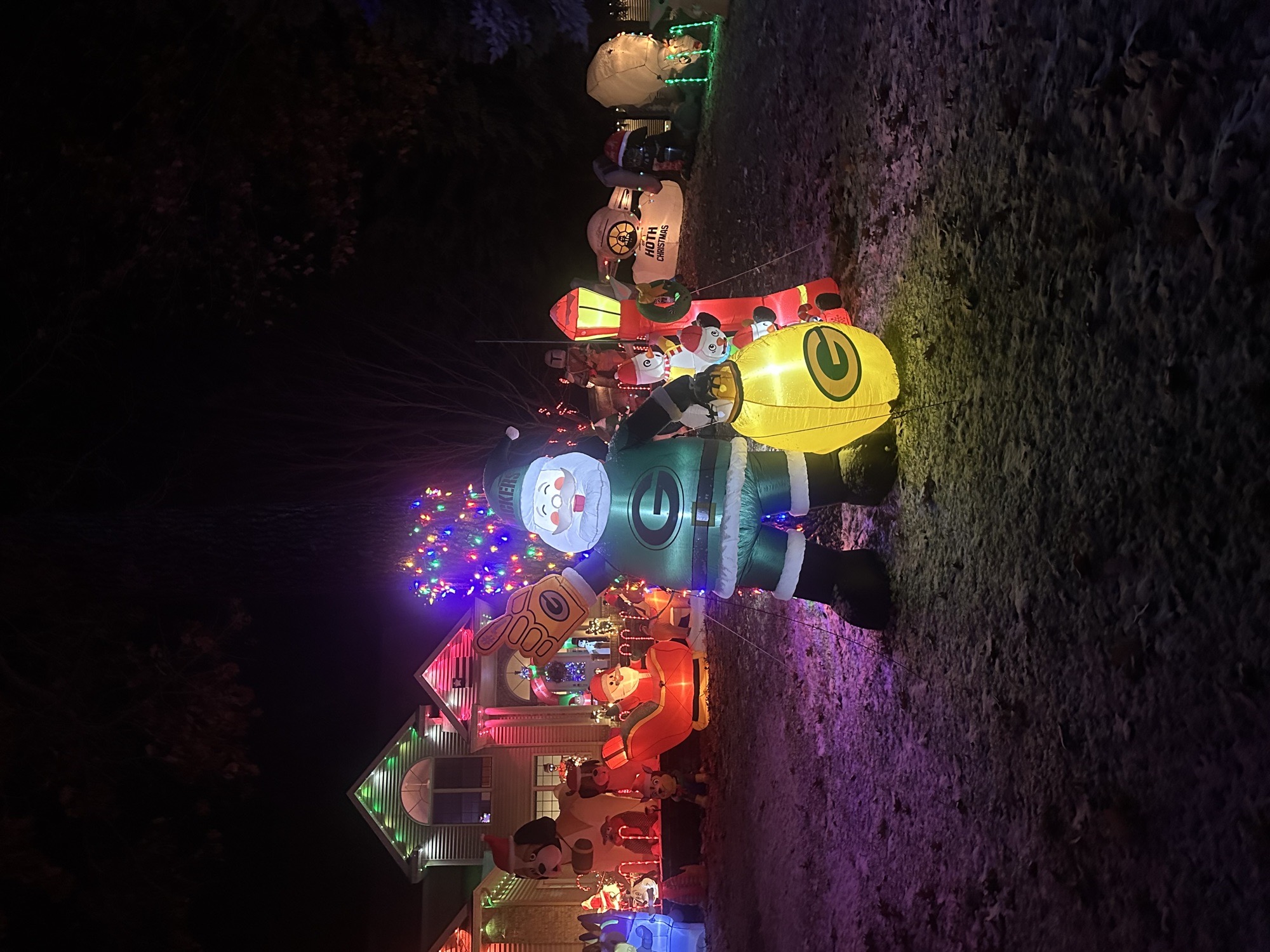 Holiday Inflatable Craziness, Christmas lights in Houghton Lake, MI (photo 2)