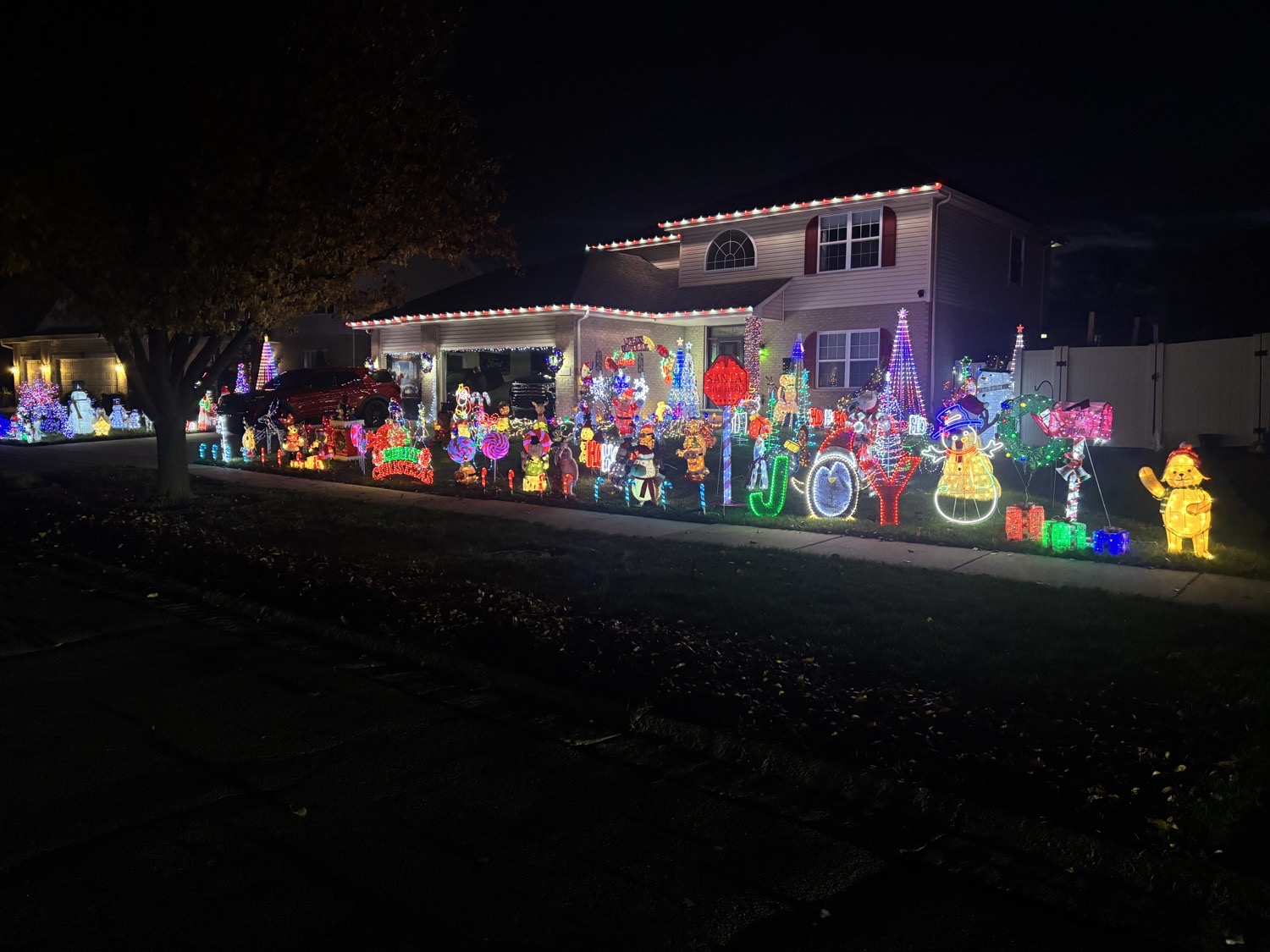 The Groenewold’s Christmas Miracle, Christmas lights in New Lenox, IL (photo 2)