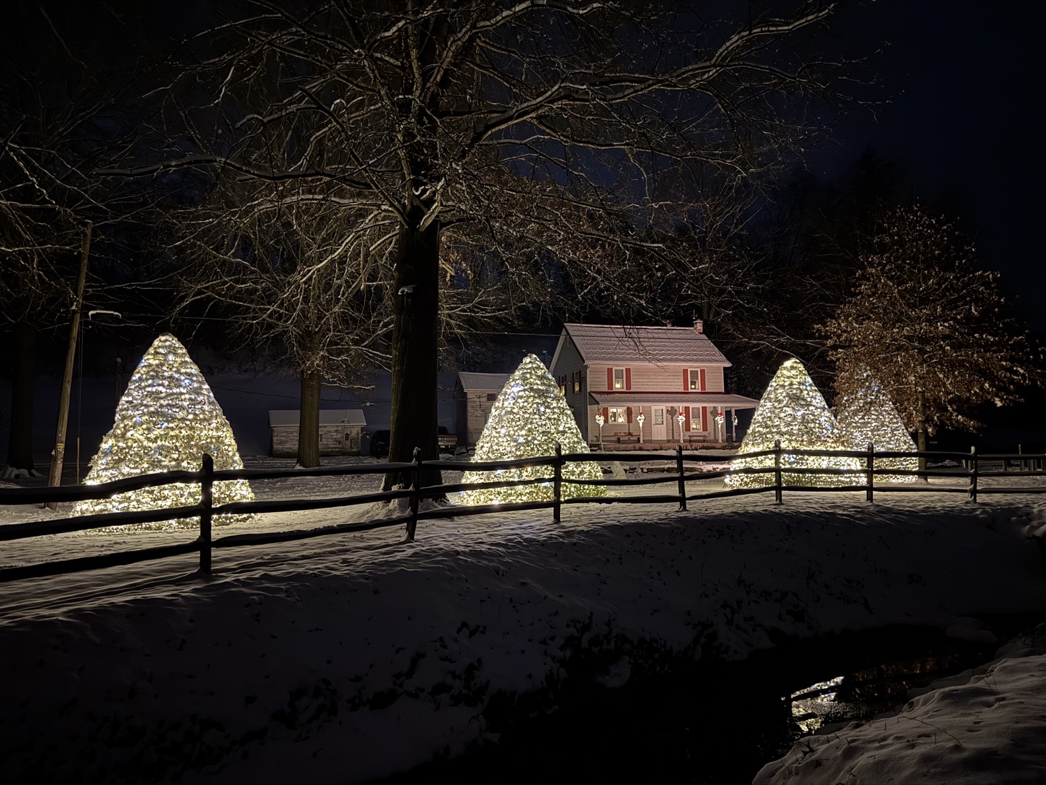 Classic Christmas, Christmas lights in Sunbury, PA (photo 1)