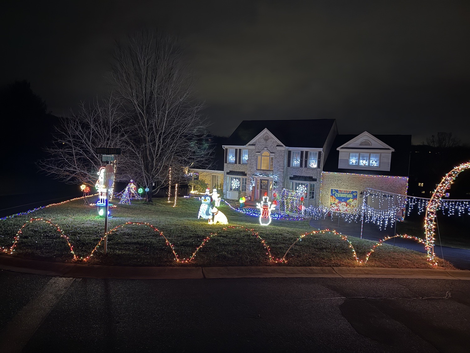 Merry Christmas, Christmas lights in New Market, MD (photo 4)