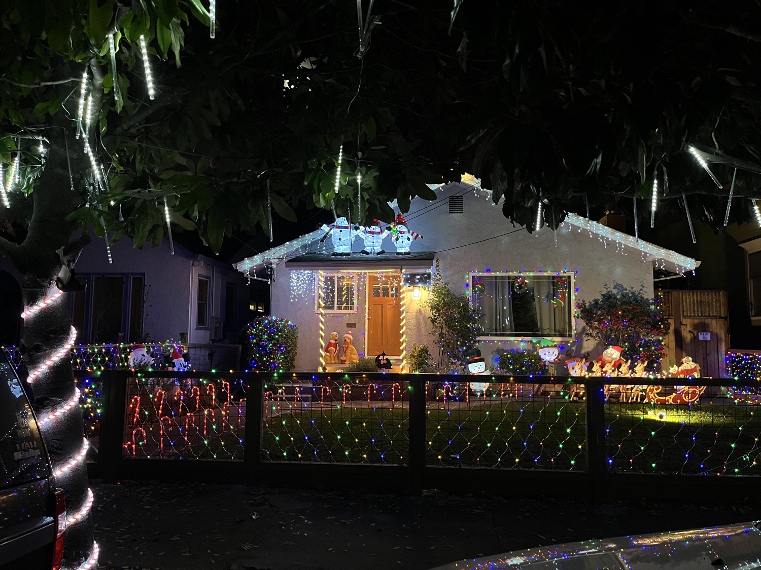 Christmas Mac Shack, Christmas lights in Santa Rosa, CA (photo 2)