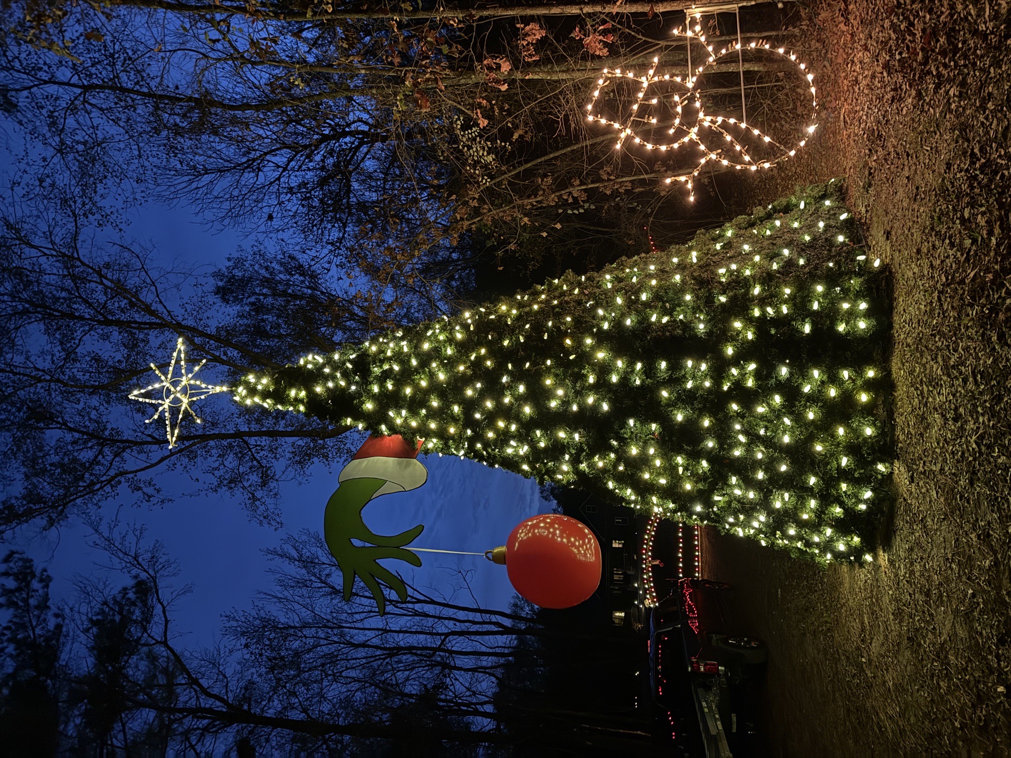 The Shumates, Christmas lights in Fort Valley, GA (photo 1)