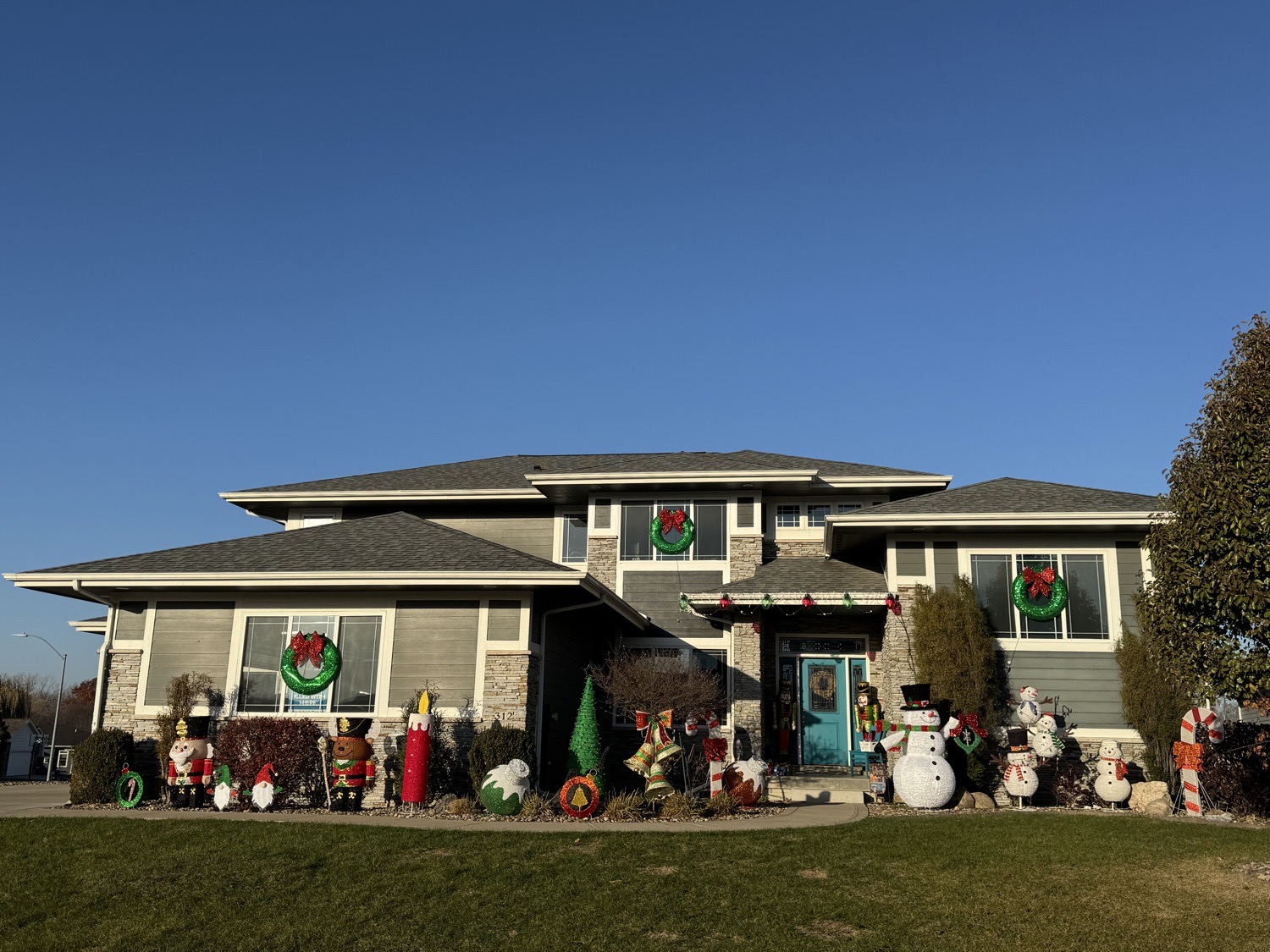A Very Merry Christmas House, Christmas lights in Polk City, IA (photo 1)