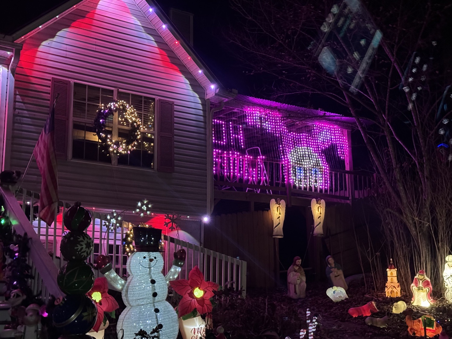 Drummond’s Wacky Walk Thru Christmas Display, Christmas lights in Dallas, GA (photo 3)