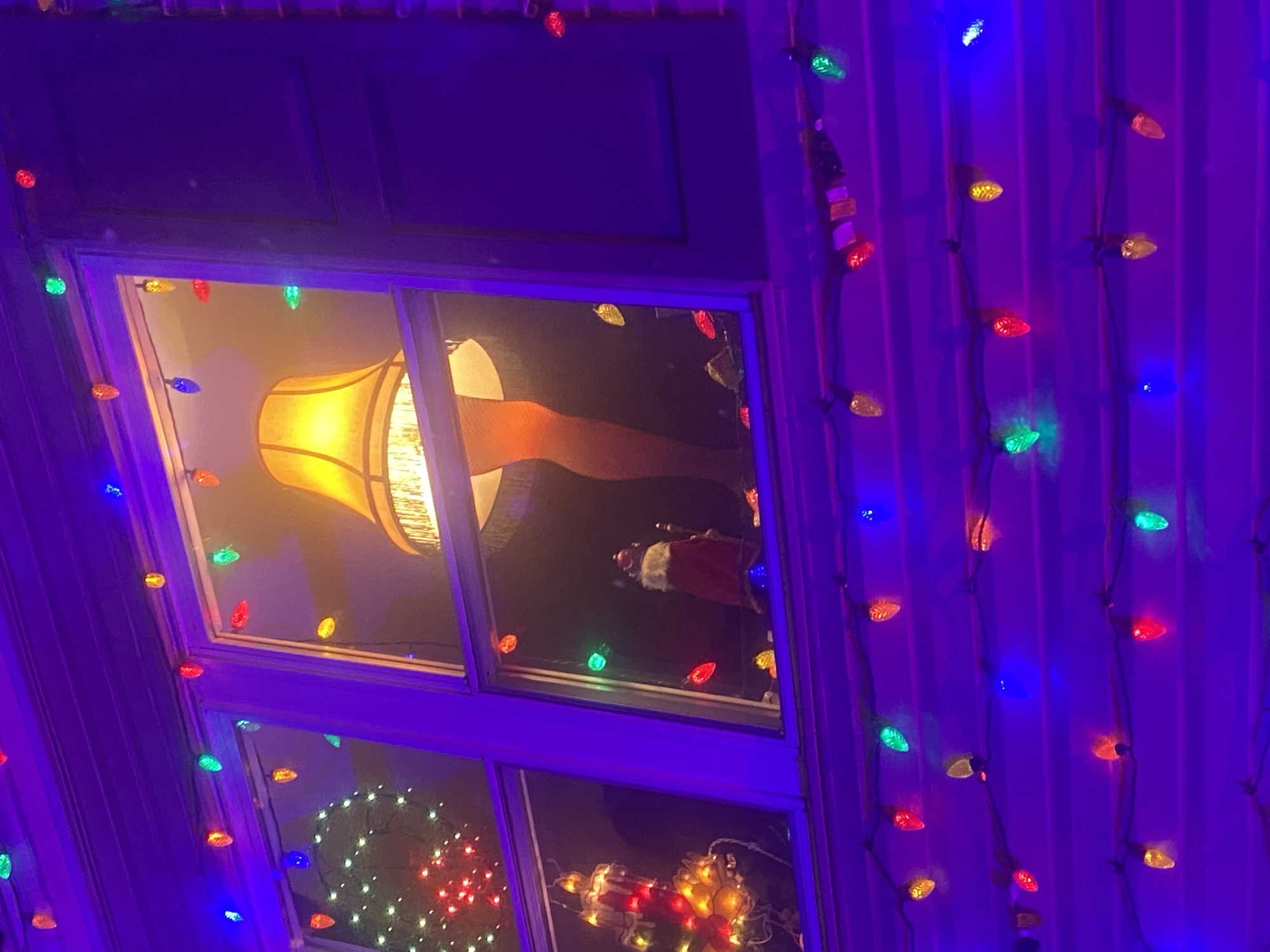 The Movie House, Christmas lights in Norristown, PA (photo 2)
