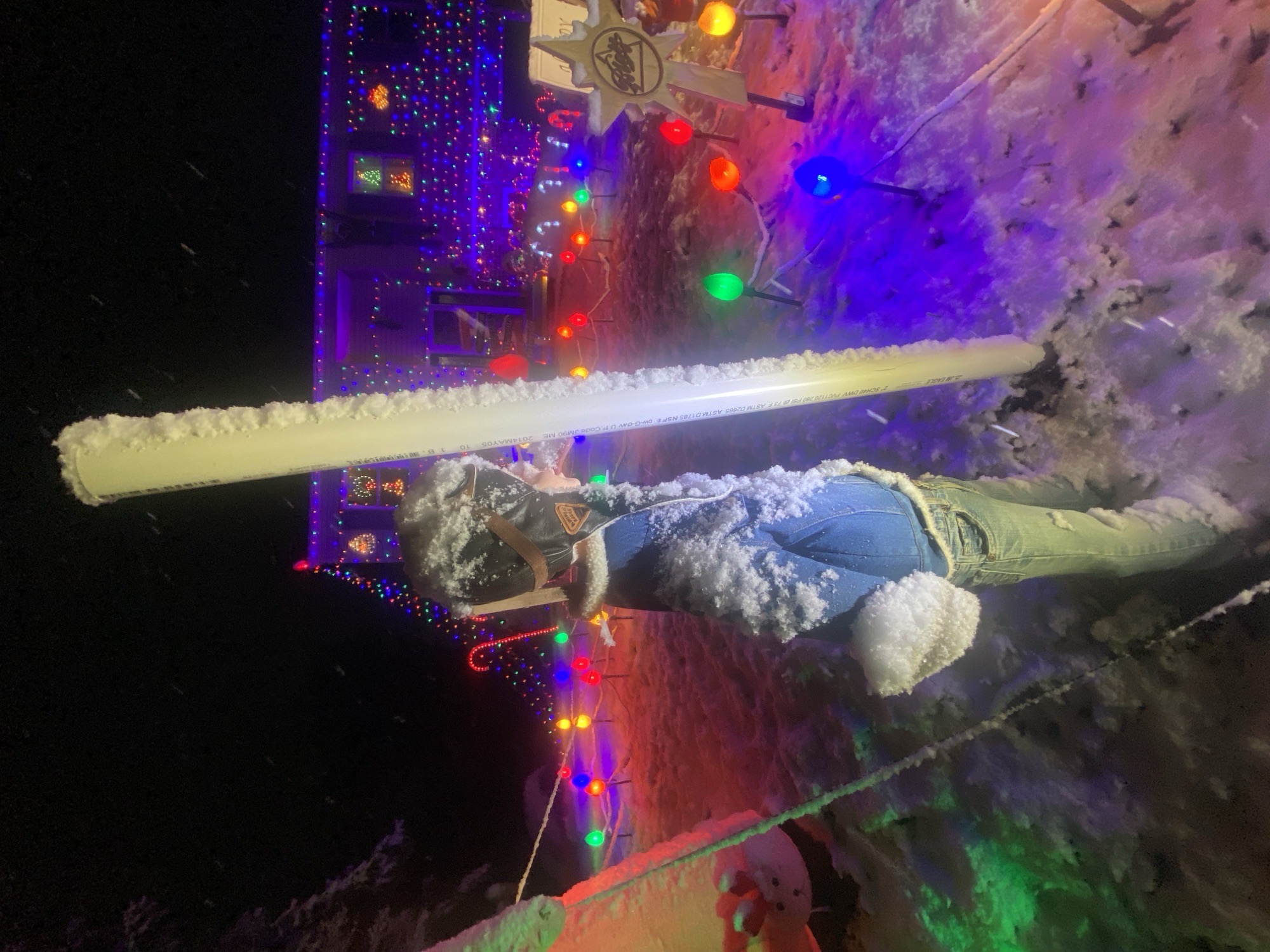 The Movie House, Christmas lights in Norristown, PA (photo 3)