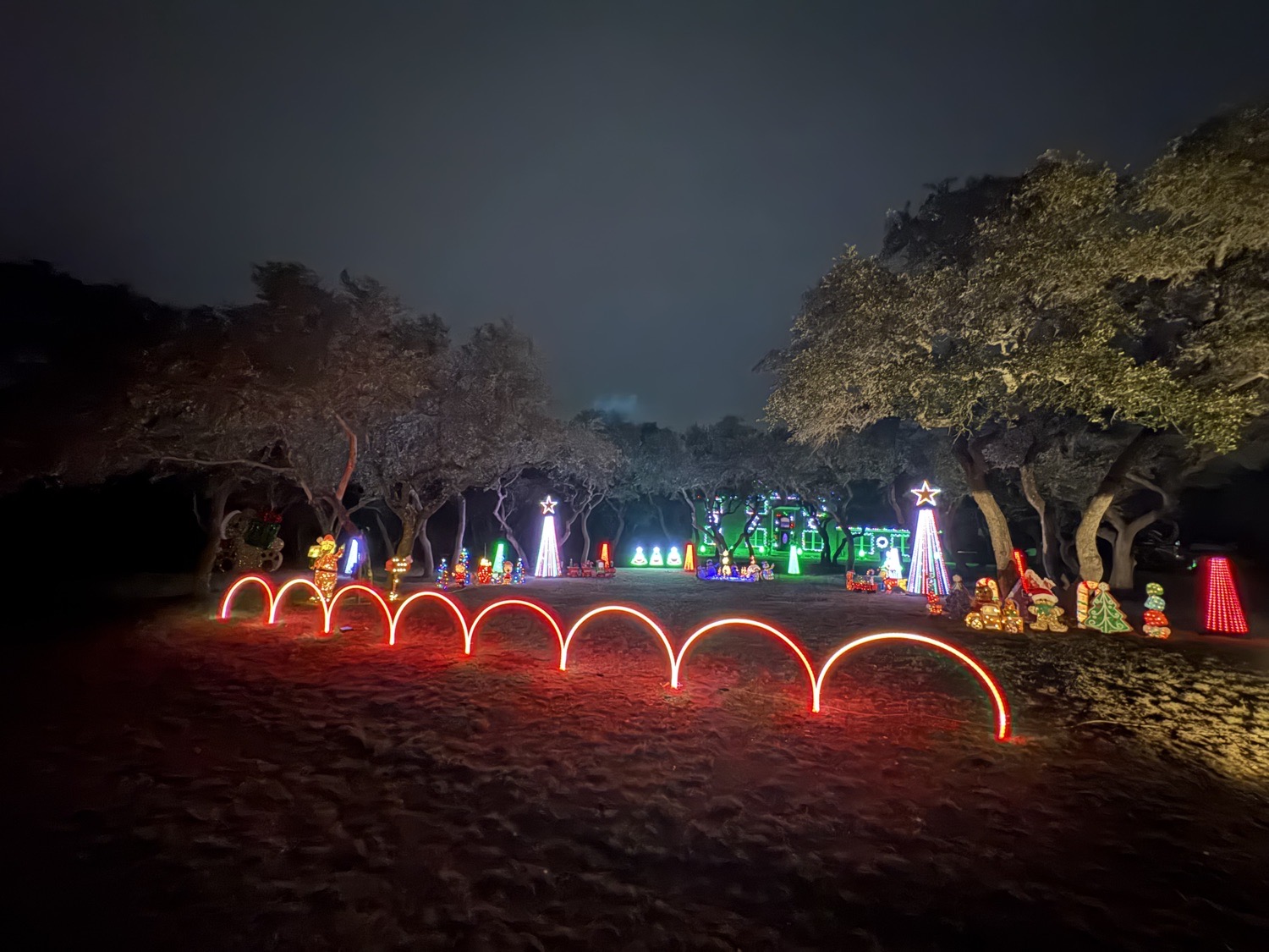 Christmas on Canyonwood is shining bright! ππ
, Christmas lights in Dripping Springs, TX (photo 1)