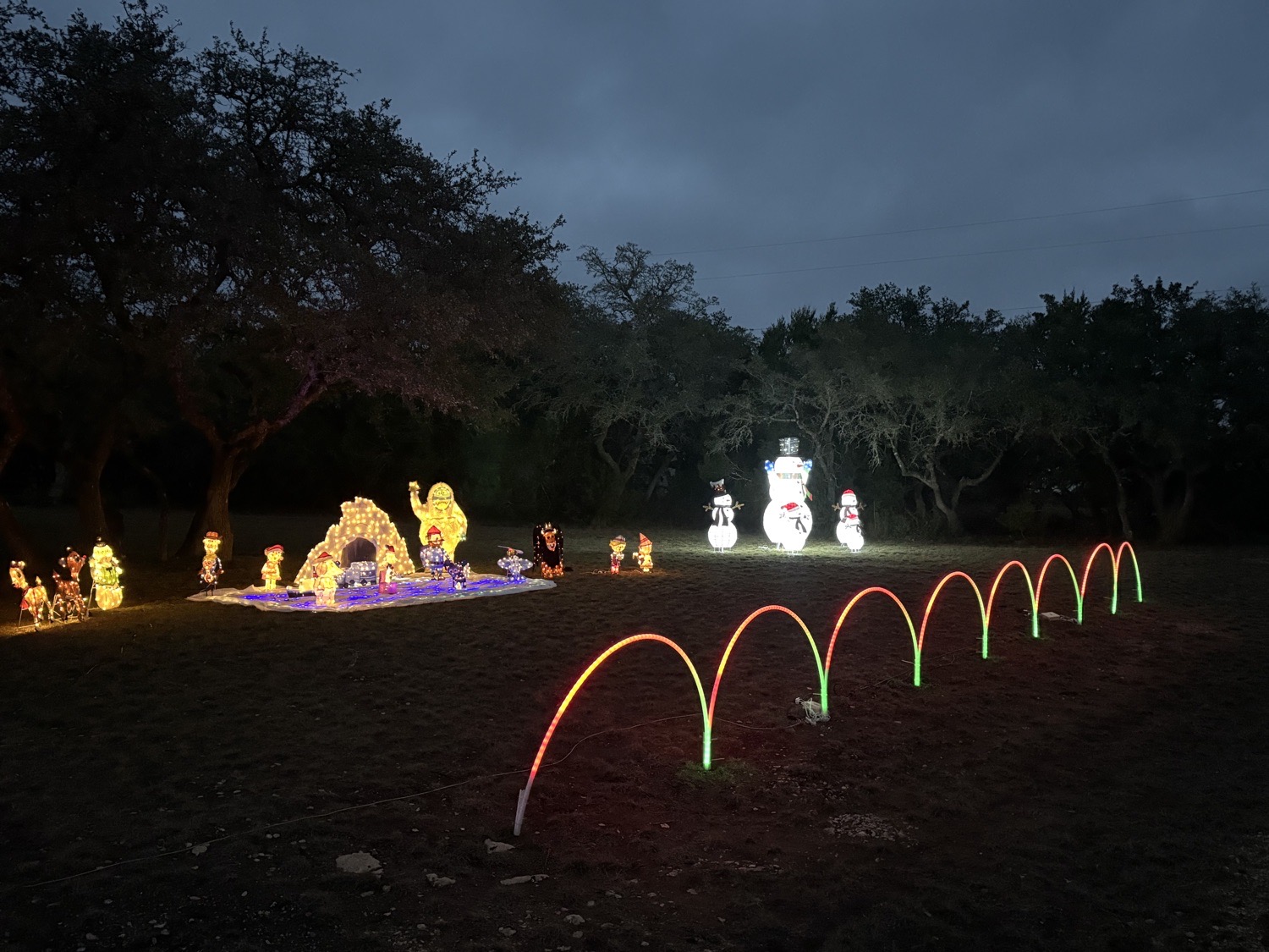 Christmas on Canyonwood is shining bright! ππ
, Christmas lights in Dripping Springs, TX (photo 3)