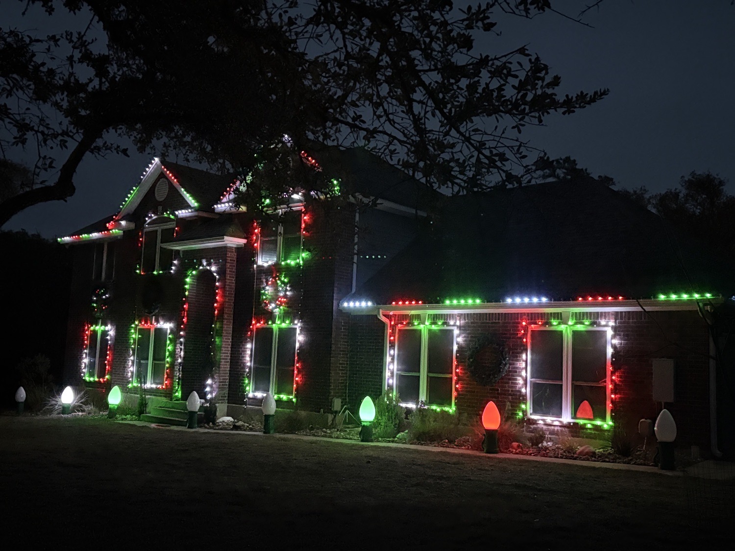 Christmas on Canyonwood is shining bright! ππ
, Christmas lights in Dripping Springs, TX (photo 5)