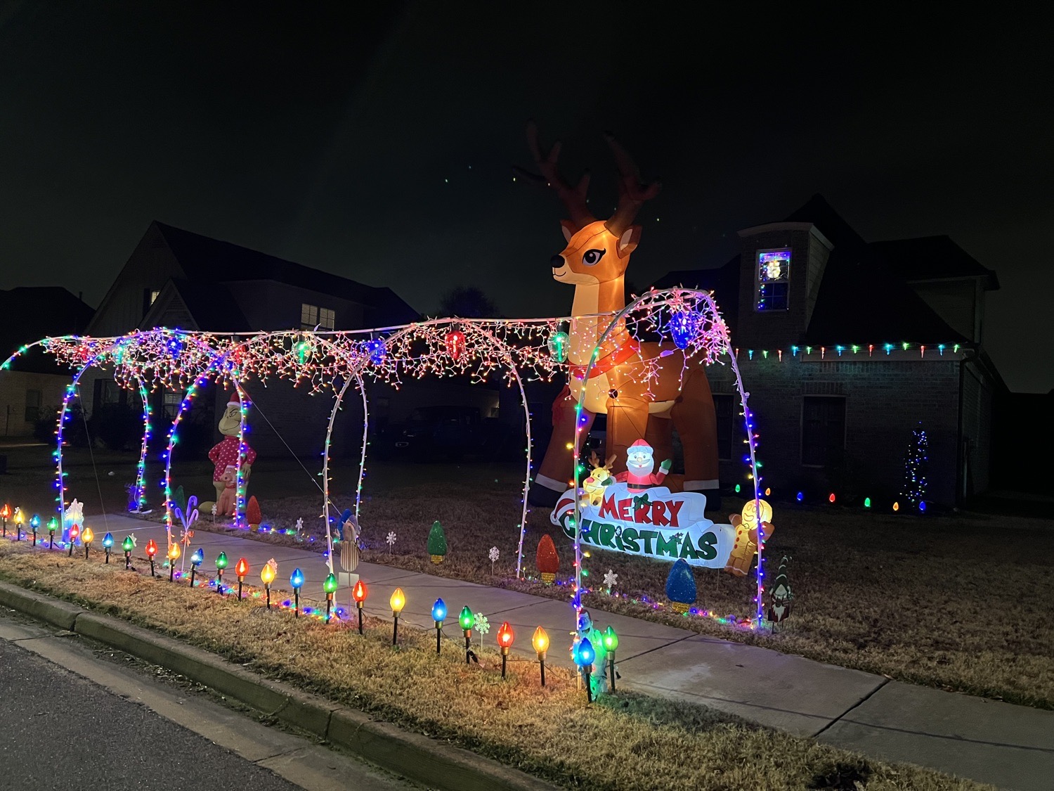 Rudolph’s Tunnel Of Lights, Christmas lights in Southaven, MS (photo 2)