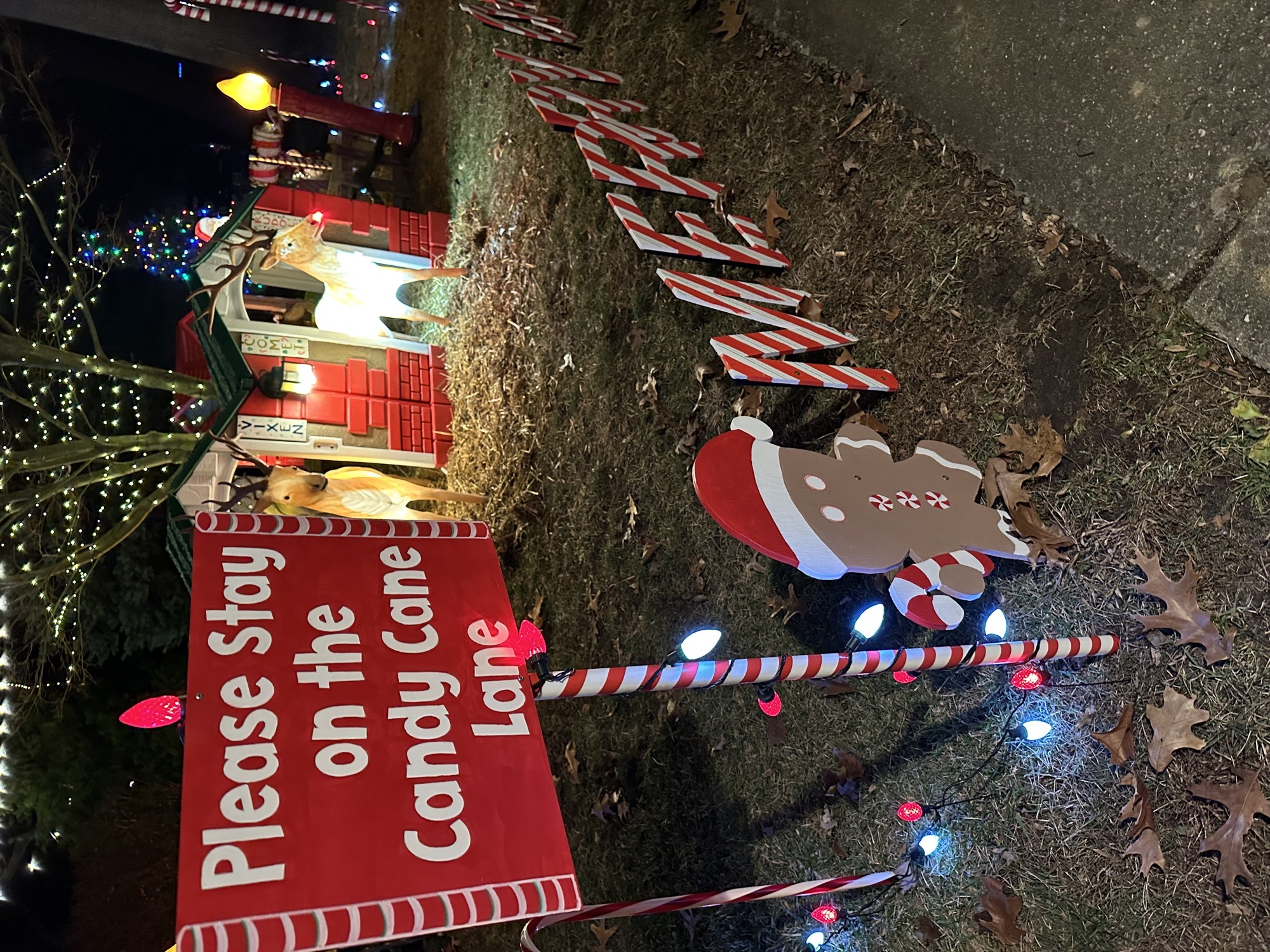 Candy Cane lane, Christmas lights in Hainesport, NJ (photo 1)