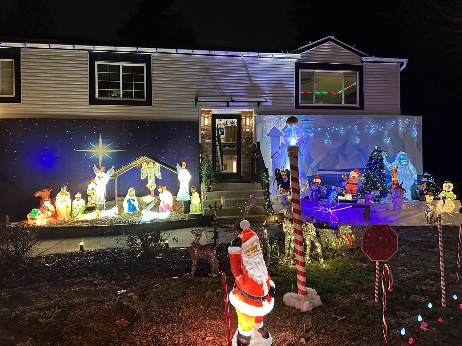 Candy Cane lane, Christmas lights in Hainesport, NJ (photo 5)