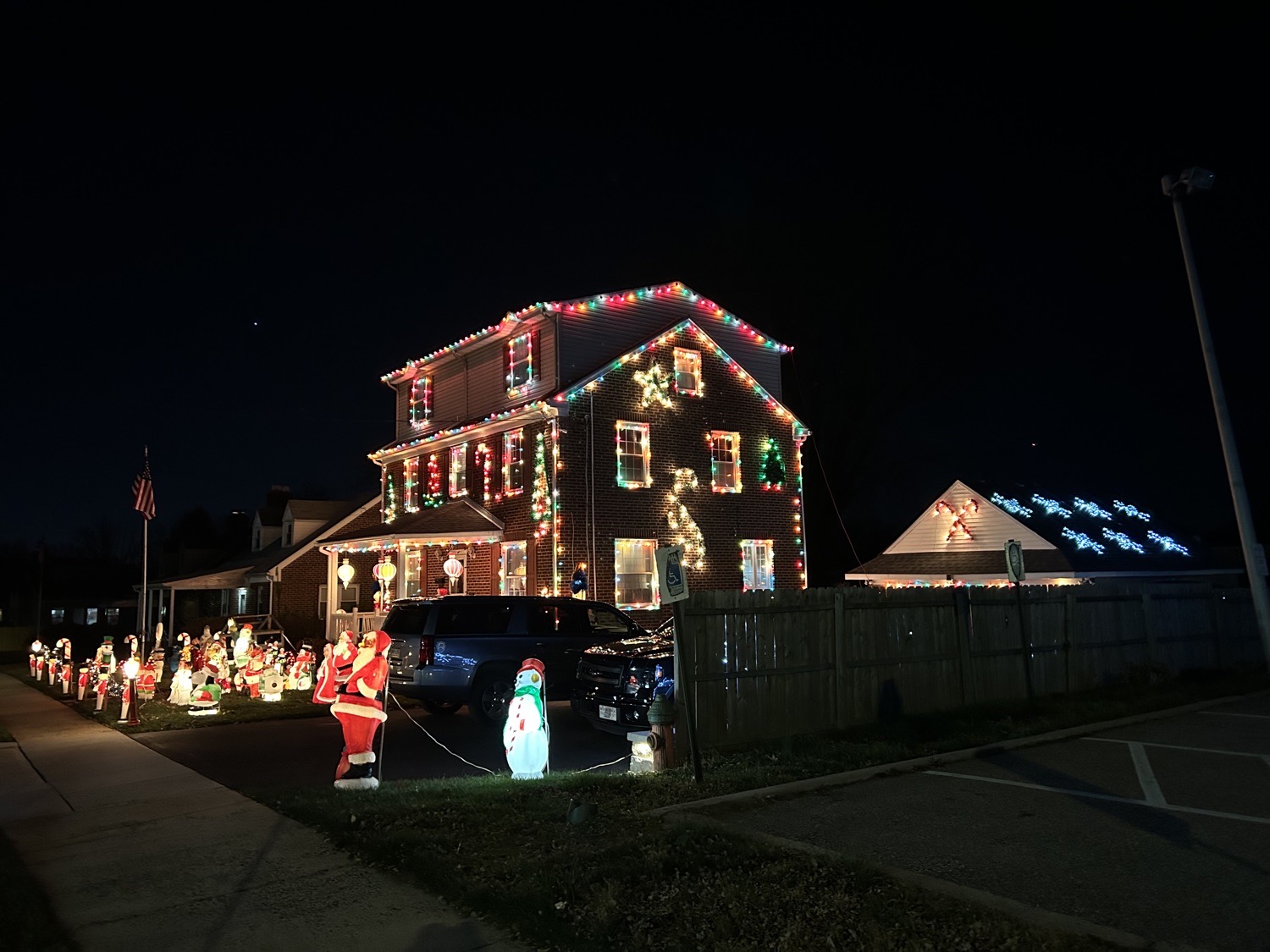 Ginger bread House, Christmas lights in Rockledge, PA (photo 5)