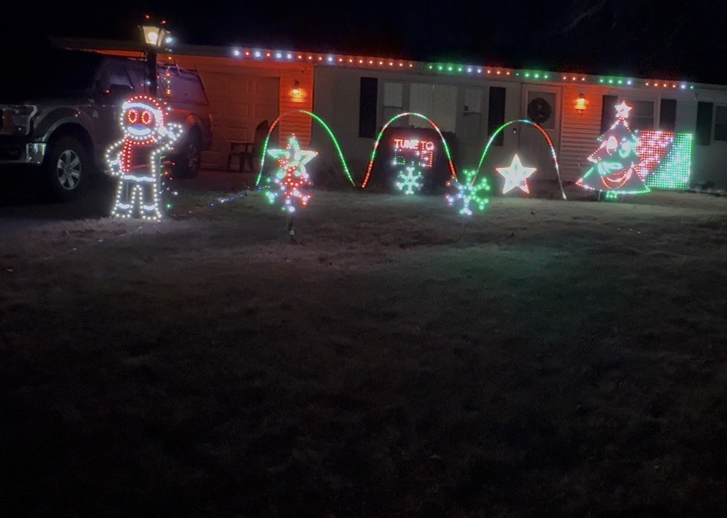 Pixel Show, Christmas lights in Brockton, MA (photo 1)