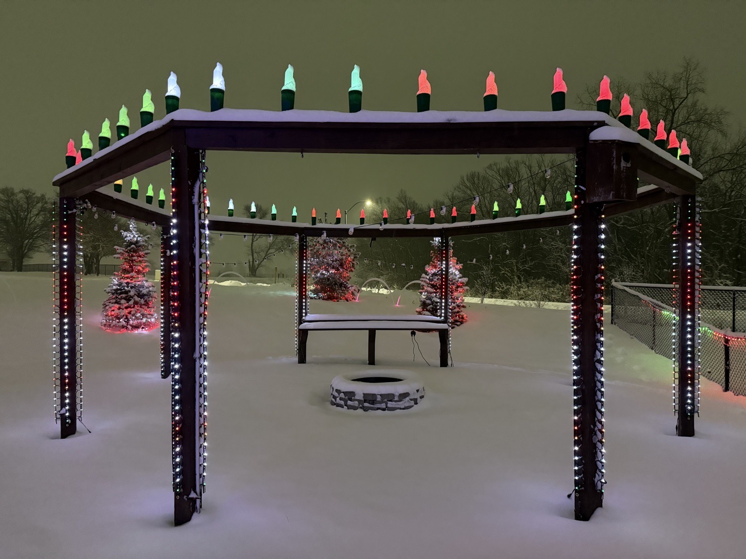 The Lighthouse, Christmas lights in Ankeny, IA (photo 2)