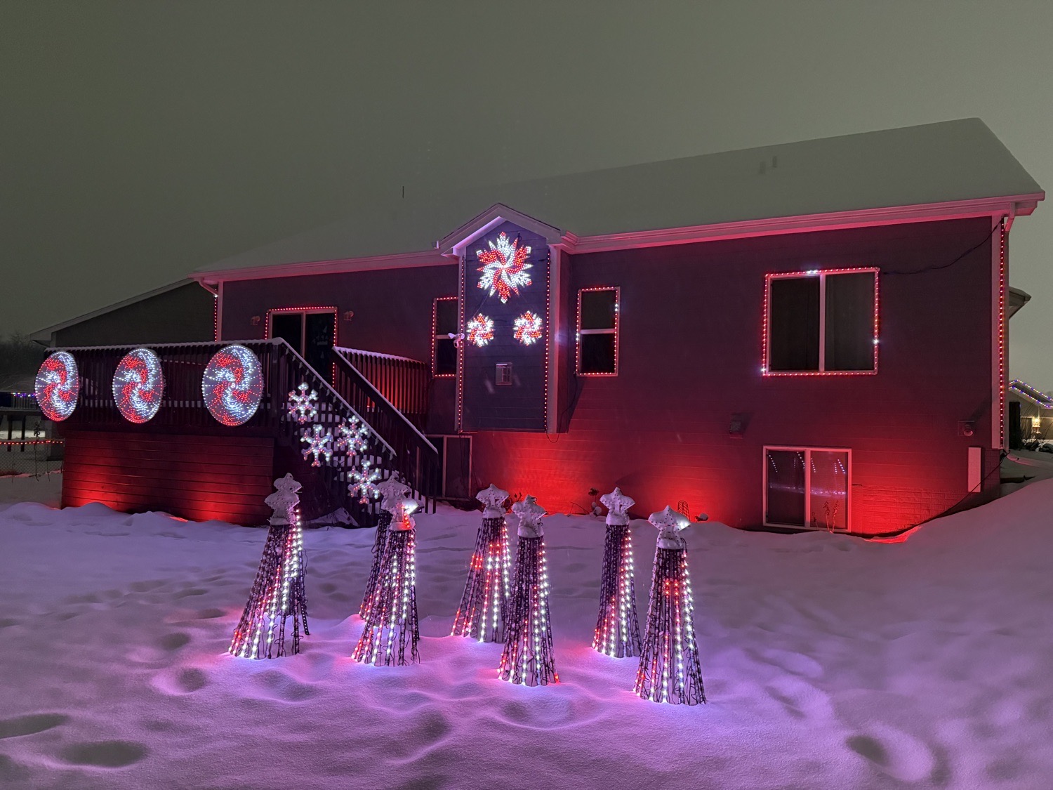 The Lighthouse, Christmas lights in Ankeny, IA (photo 4)
