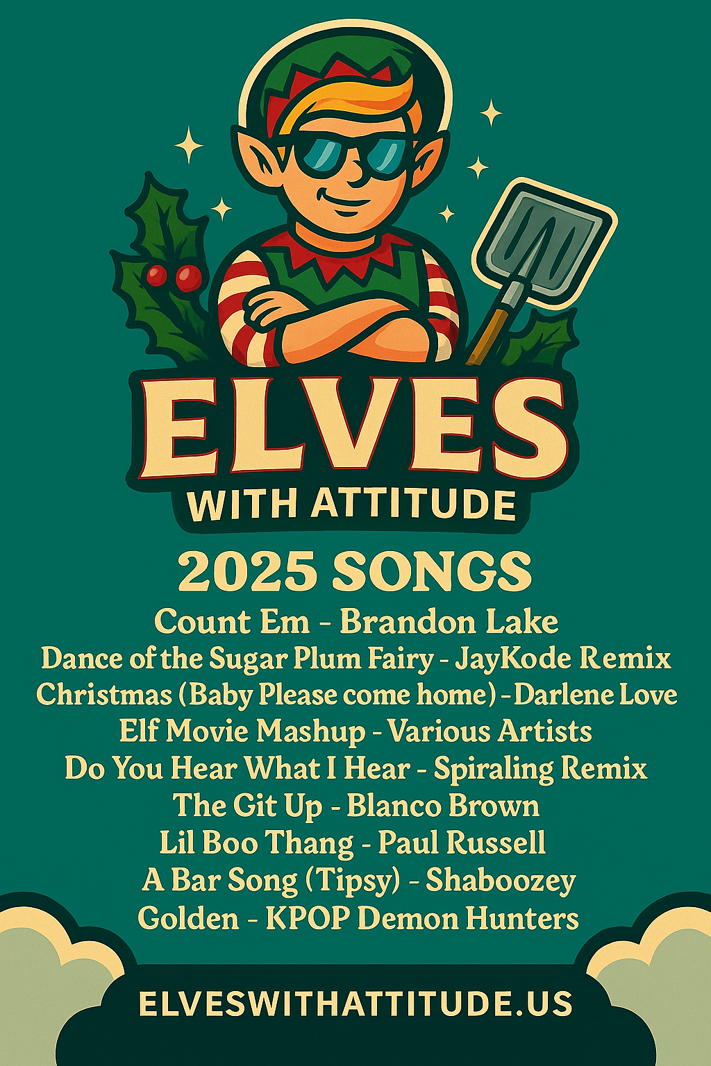 Elves With Attitude / 1107 11th Ave, Christmas lights in Altoona, IA (photo 2)