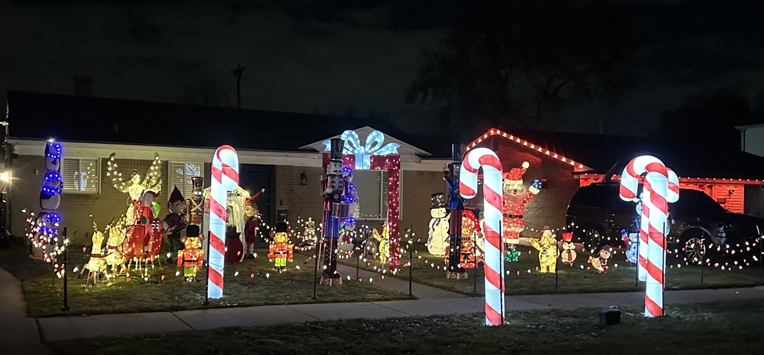 Fergusson Estate, Christmas lights in Westland, MI (photo 2)