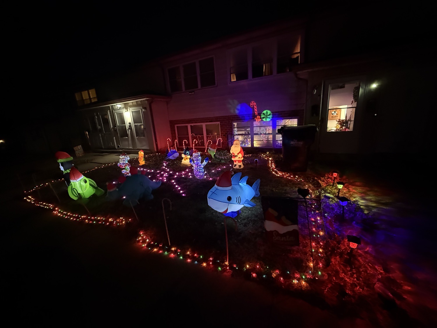 Snowflake, Christmas lights in East Greenville, PA (photo 1)