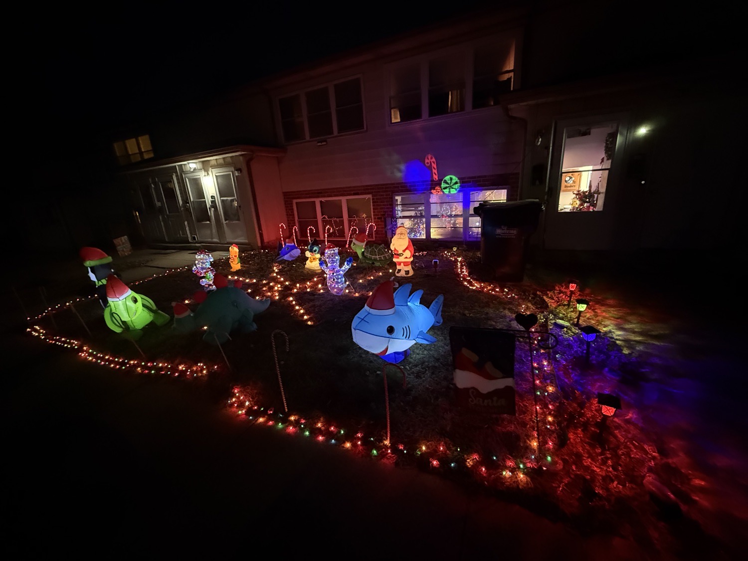 Snowflake, Christmas lights in East Greenville, PA (photo 3)