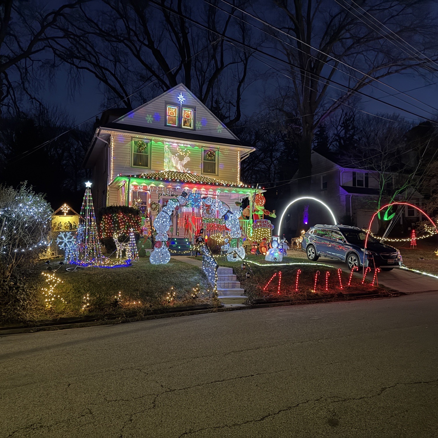 2025 Christmas, Christmas lights in Erdenheim, PA (photo 1)