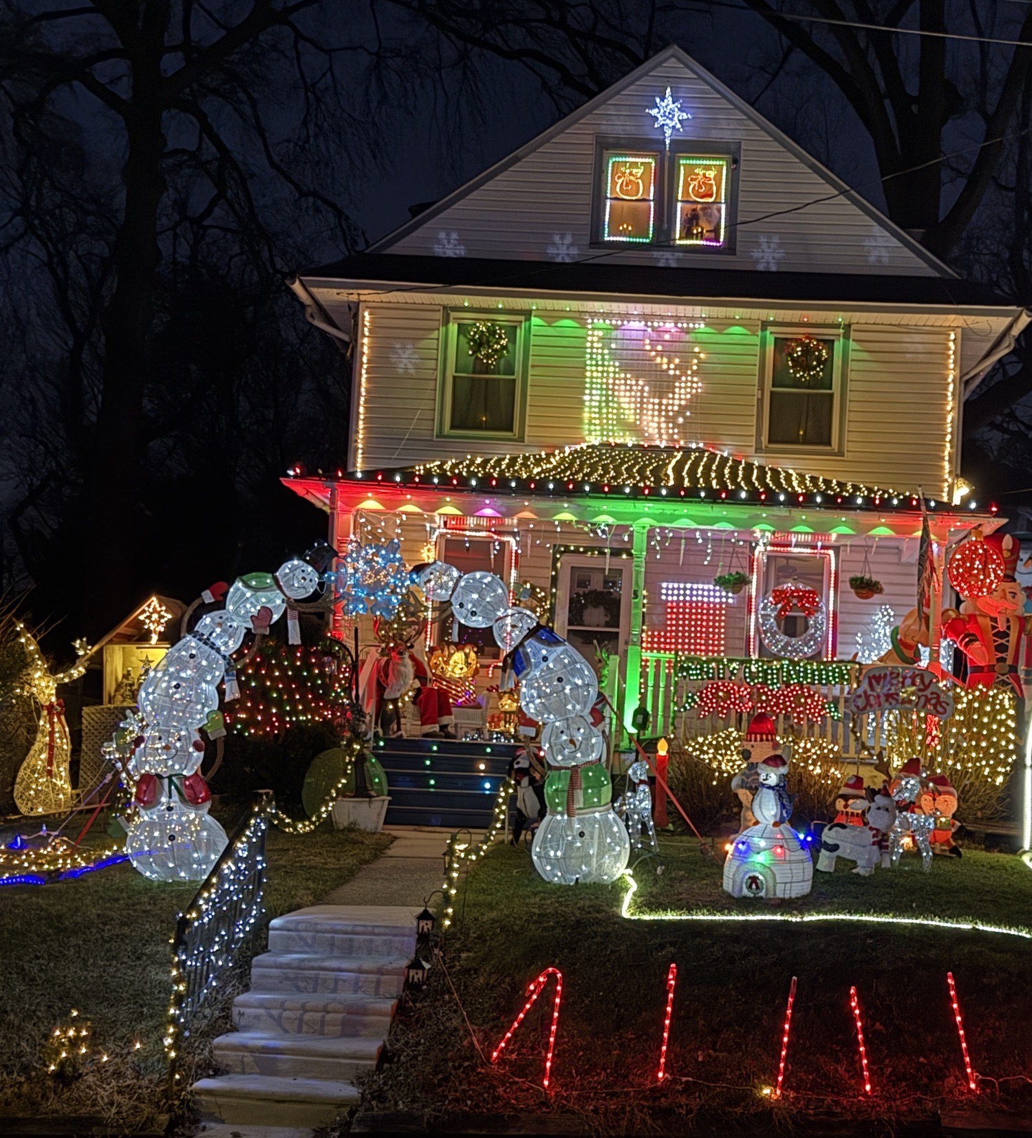 2025 Christmas, Christmas lights in Erdenheim, PA (photo 4)