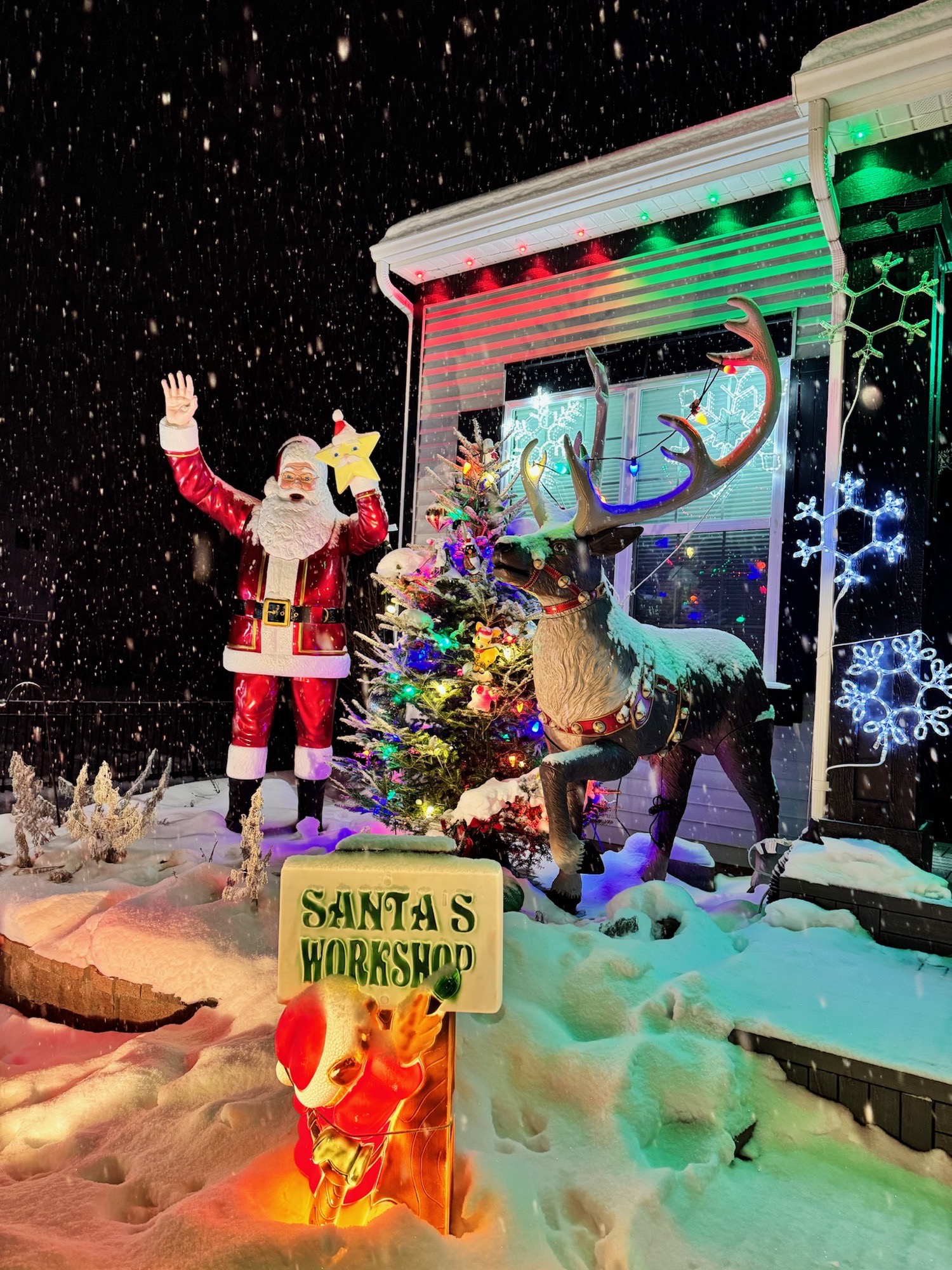 Lights of Lancaster Falls - Volo, IL, Christmas lights in Volo, IL (photo 5)