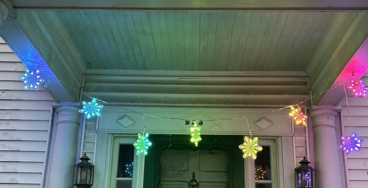 Skelly Bones Christmas, Christmas lights in Abington, MA (photo 1)