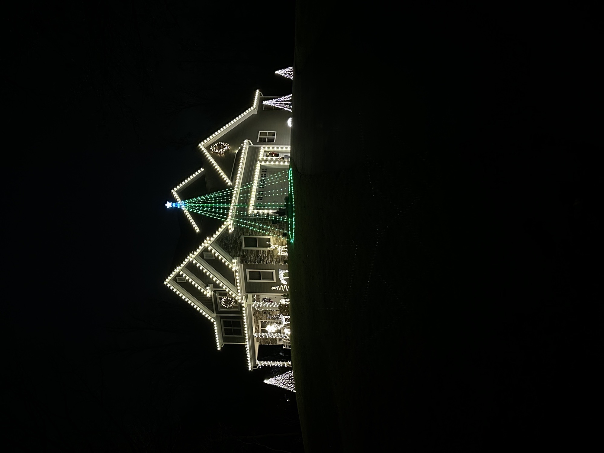 Glenville Rd, Christmas lights in Glenville, PA (photo 1)