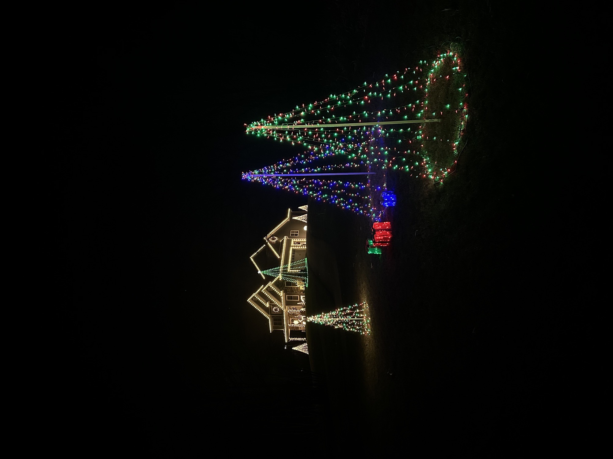 Glenville Rd, Christmas lights in Glenville, PA (photo 2)