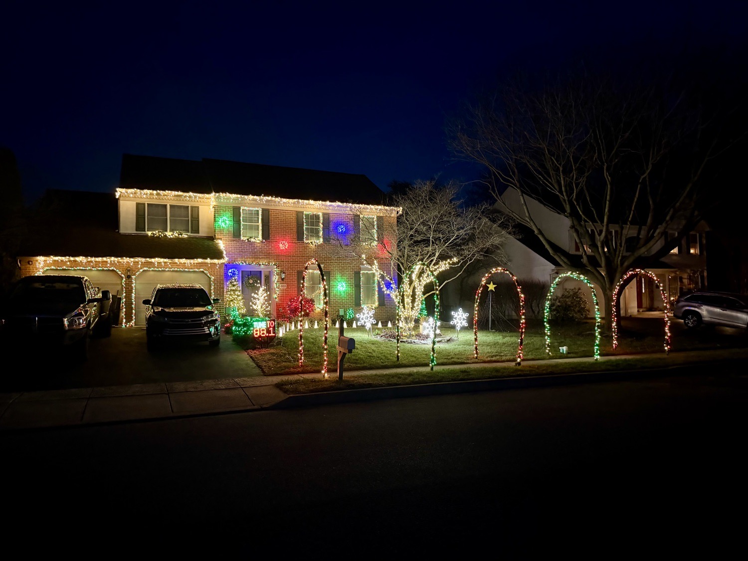 Lights On Broad, Christmas lights in Sinking Spring, PA (photo 1)