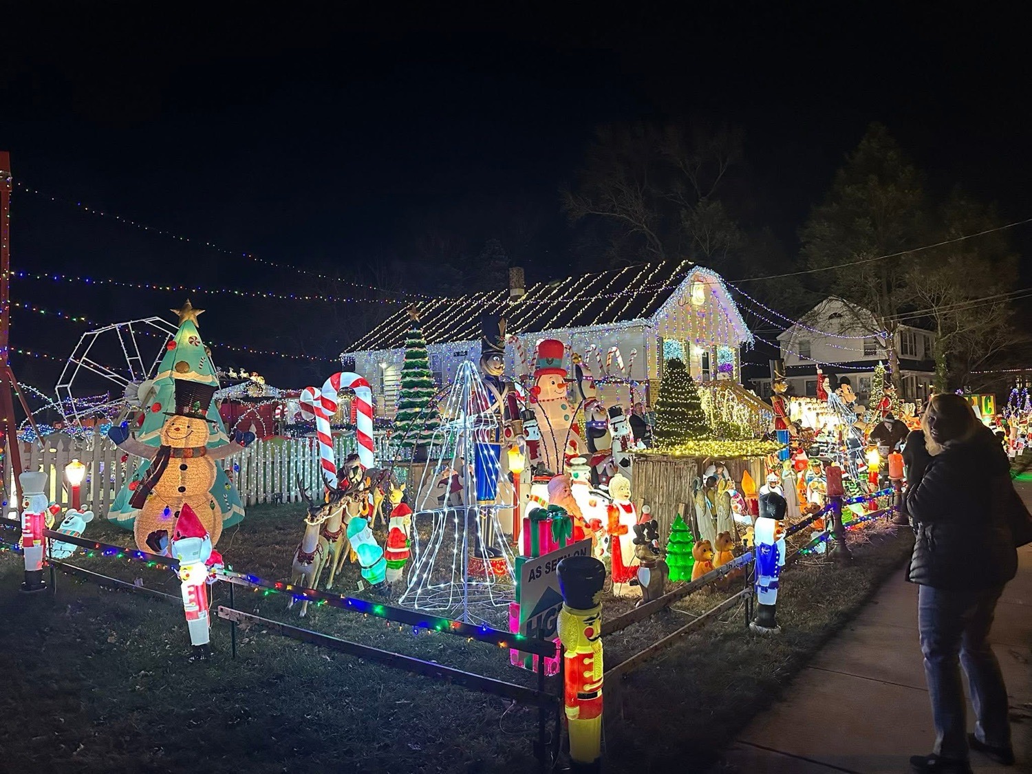 Lights on Hiawatha’s Winter Wonderland, Christmas lights in Hi-Nella, NJ (photo 2)