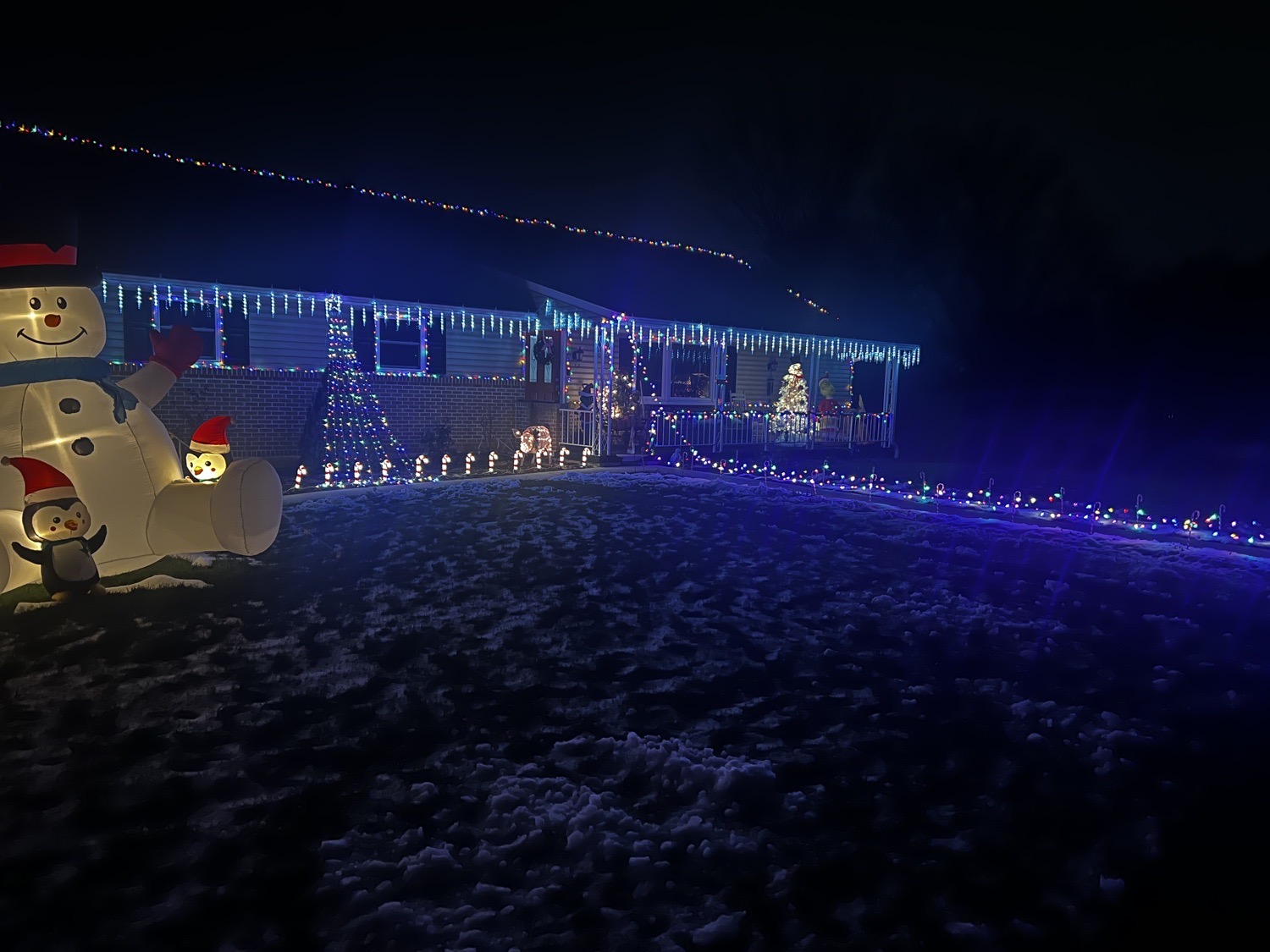 Holiday cheer, Christmas lights in Leesport, PA (photo 2)