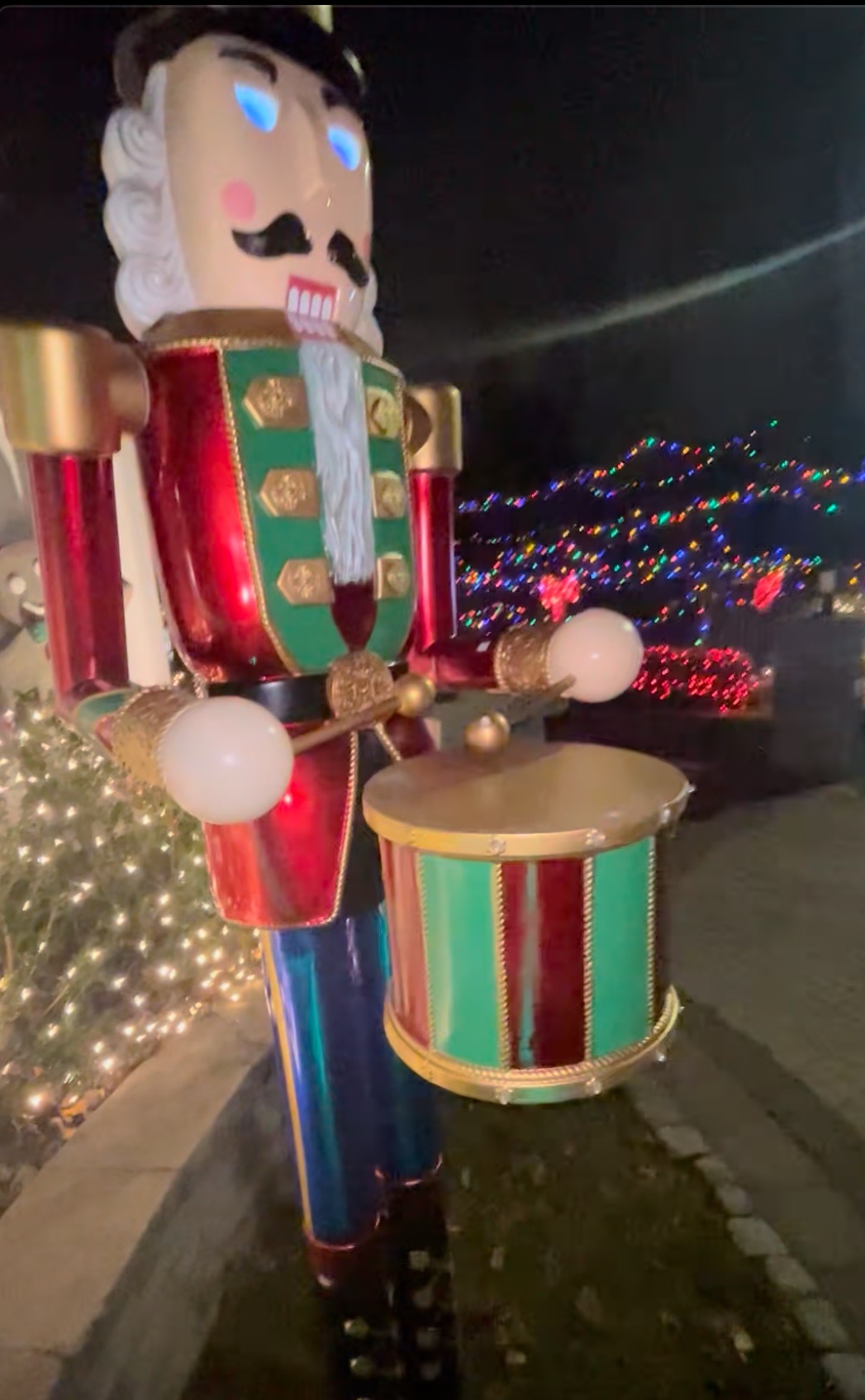 Santa Landed On The House, Christmas lights in Flourtown, PA (photo 2)