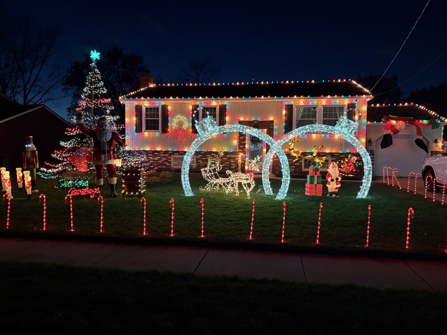 Anderson Christmas, Christmas lights in Williamstown, NJ (photo 5)